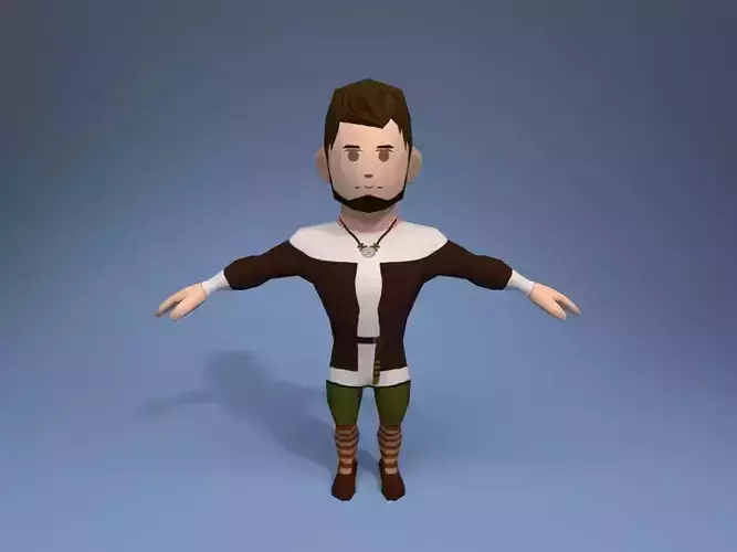 Medieval character parliamentarian 5