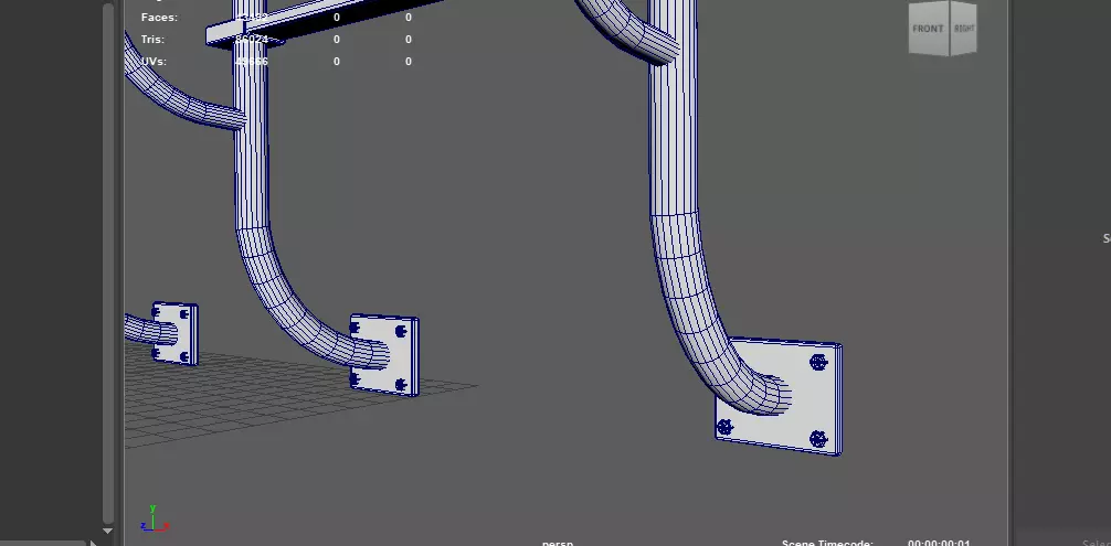 Pool Ladder 3D model_17