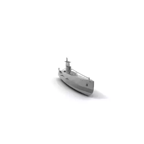 Navy Submarine Gray model pack Low-poly 3D model Navy Submarine Gray model pack Low-poly 3D model