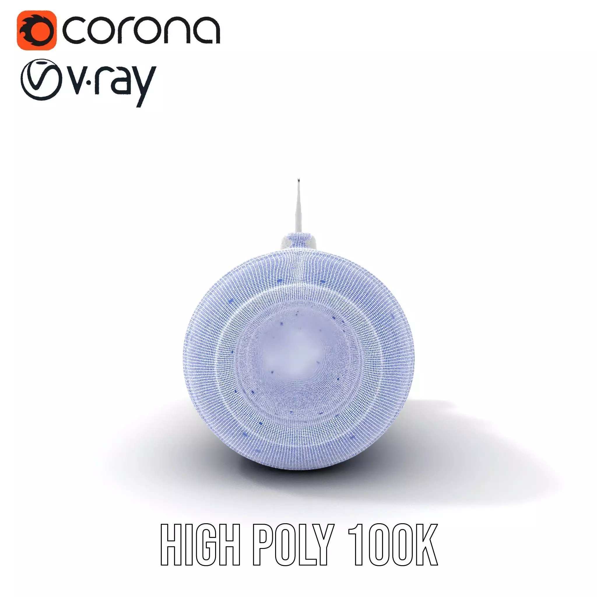 Sleek Silver Submarine model pack Low-poly 3D model_32