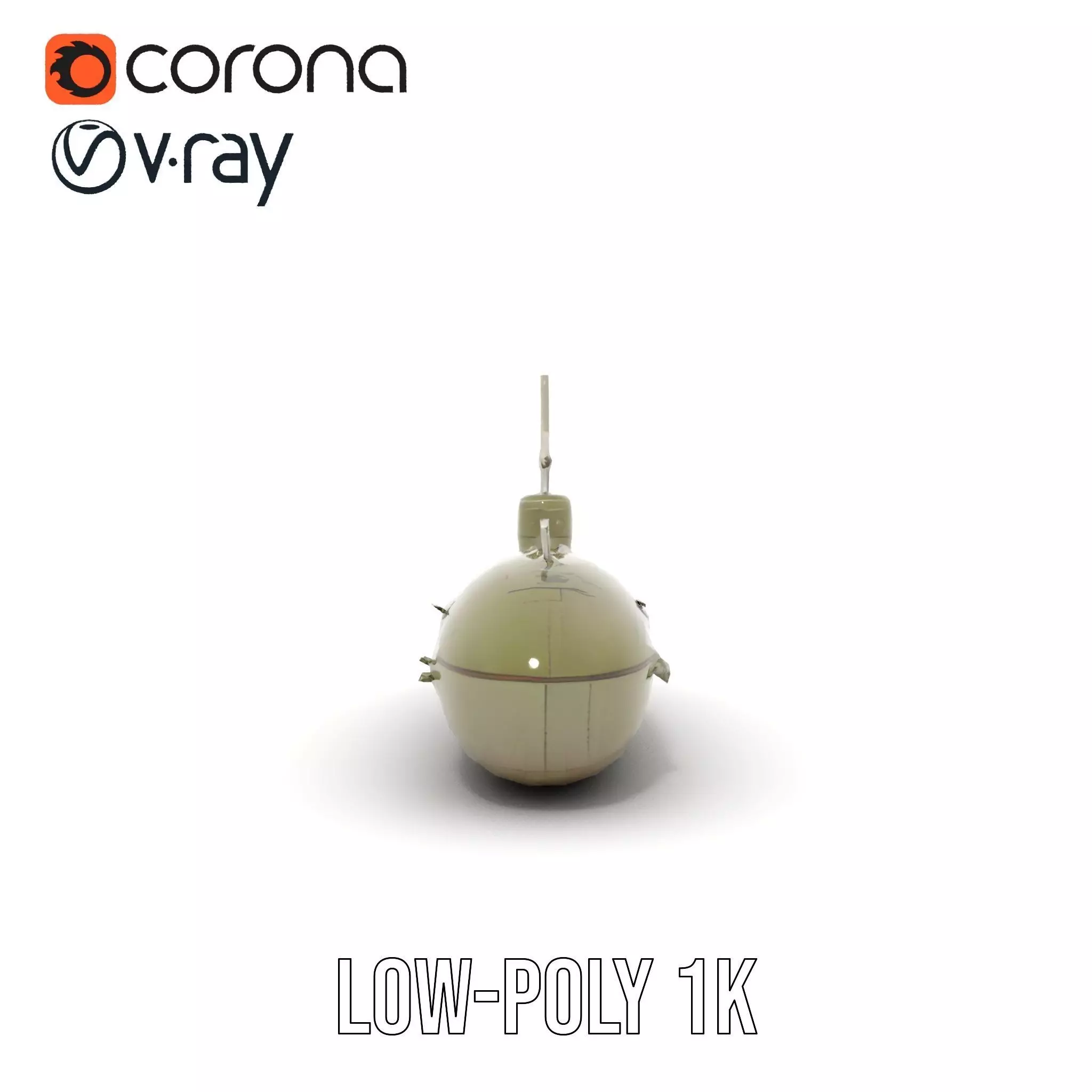 Orio Military Submarine model pack Low-poly 3D model_27