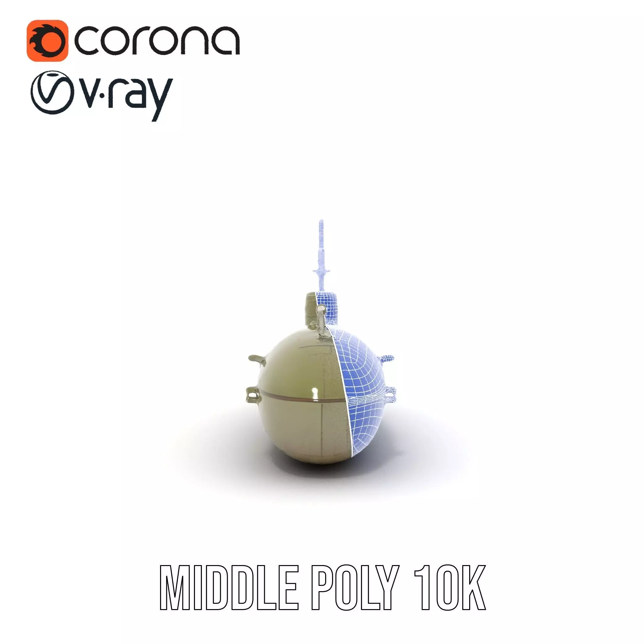 Orio Military Submarine model pack Low-poly 3D model_26