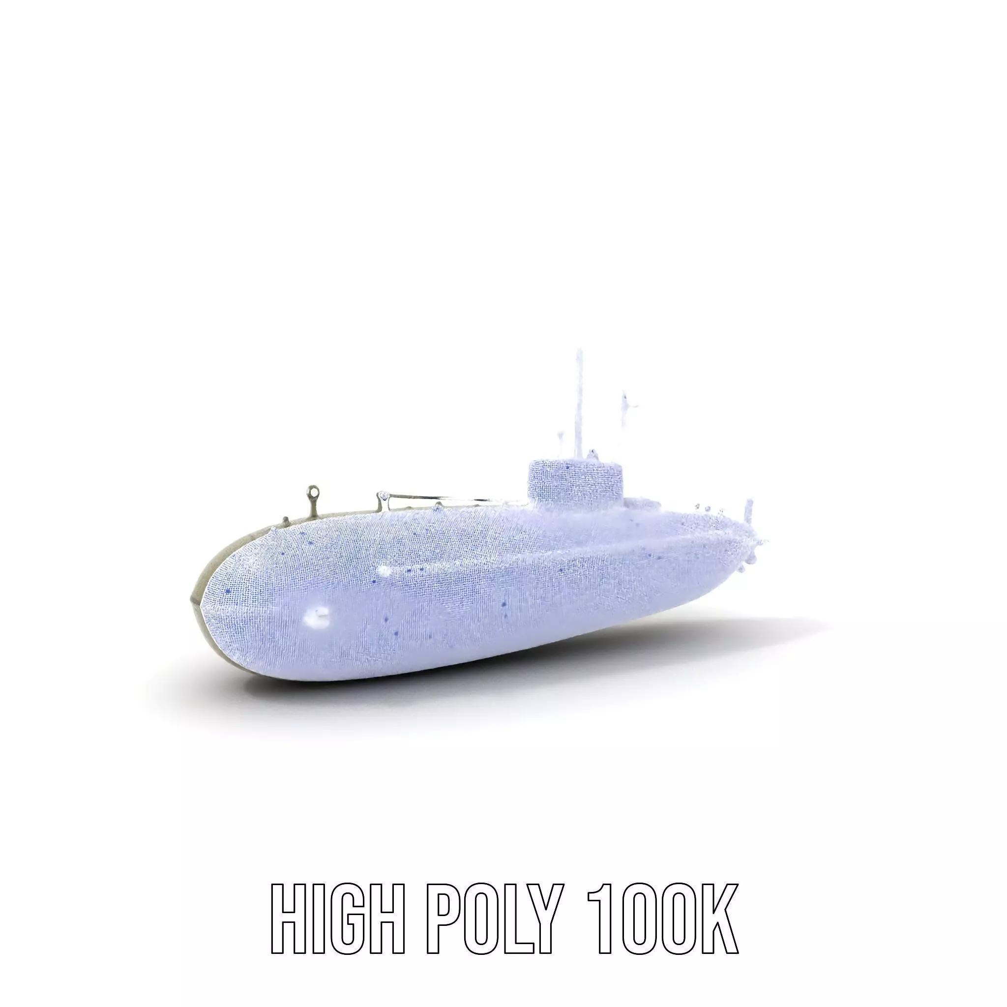 Orio Military Submarine model pack Low-poly 3D model_4