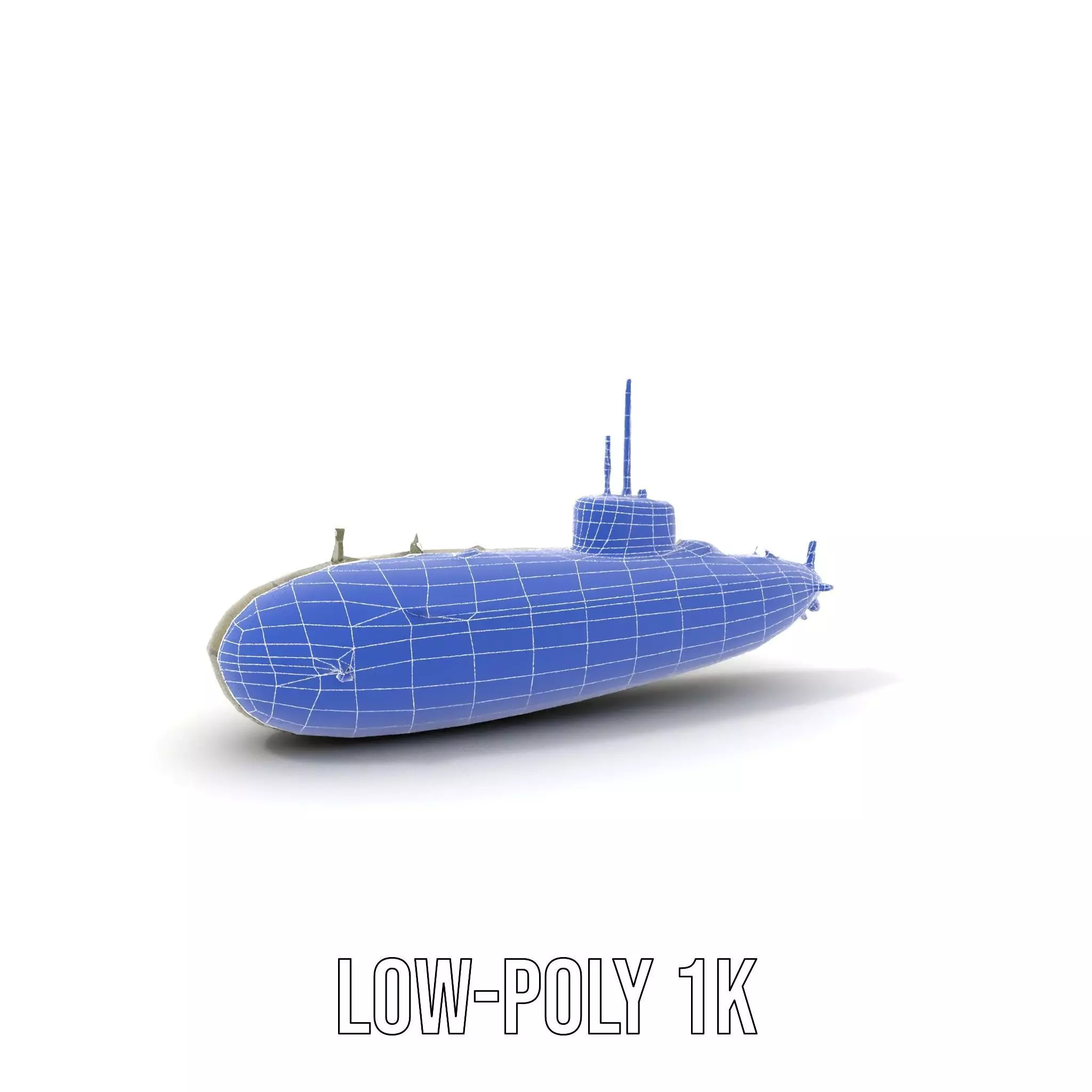 Orio Military Submarine model pack Low-poly 3D model_14