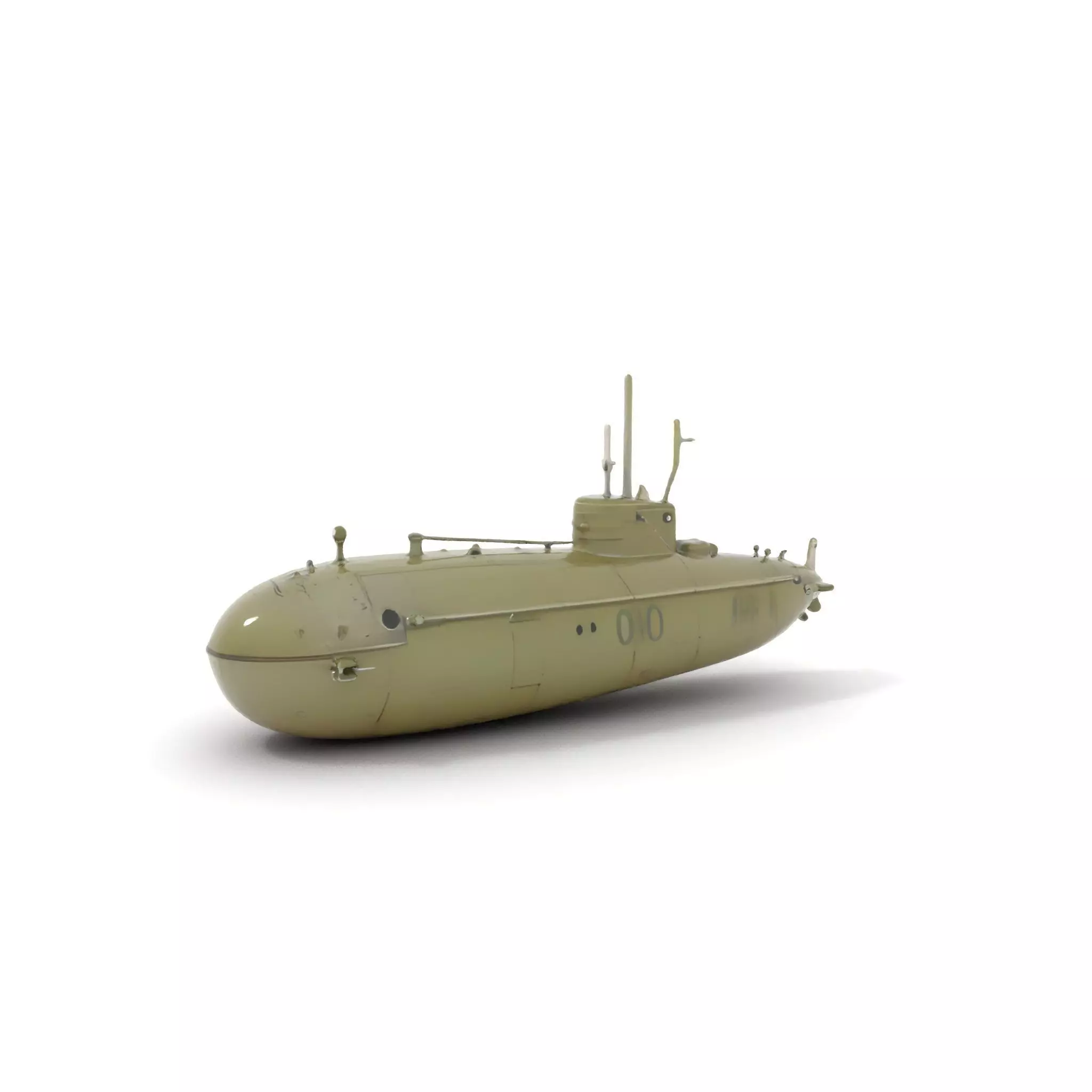 Orio Military Submarine model pack Low-poly 3D model_0