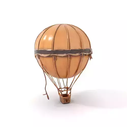 Vintage Balloon Drapery model pack Low-poly 3D model