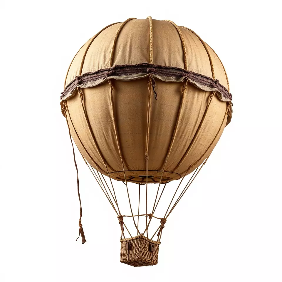 Vintage Balloon Drapery model pack Low-poly 3D model_2