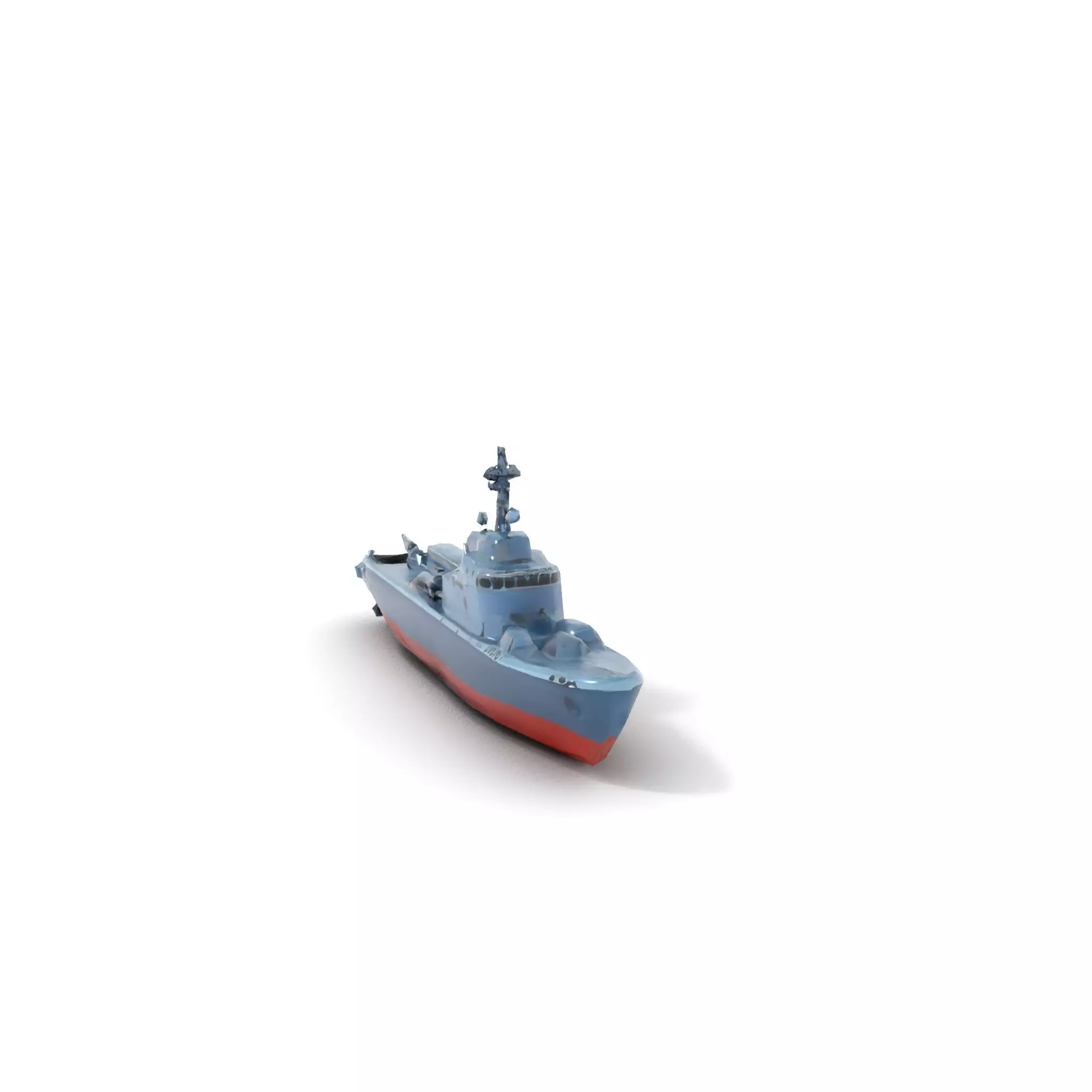 Modern Warship model pack Low-poly 3D model_9