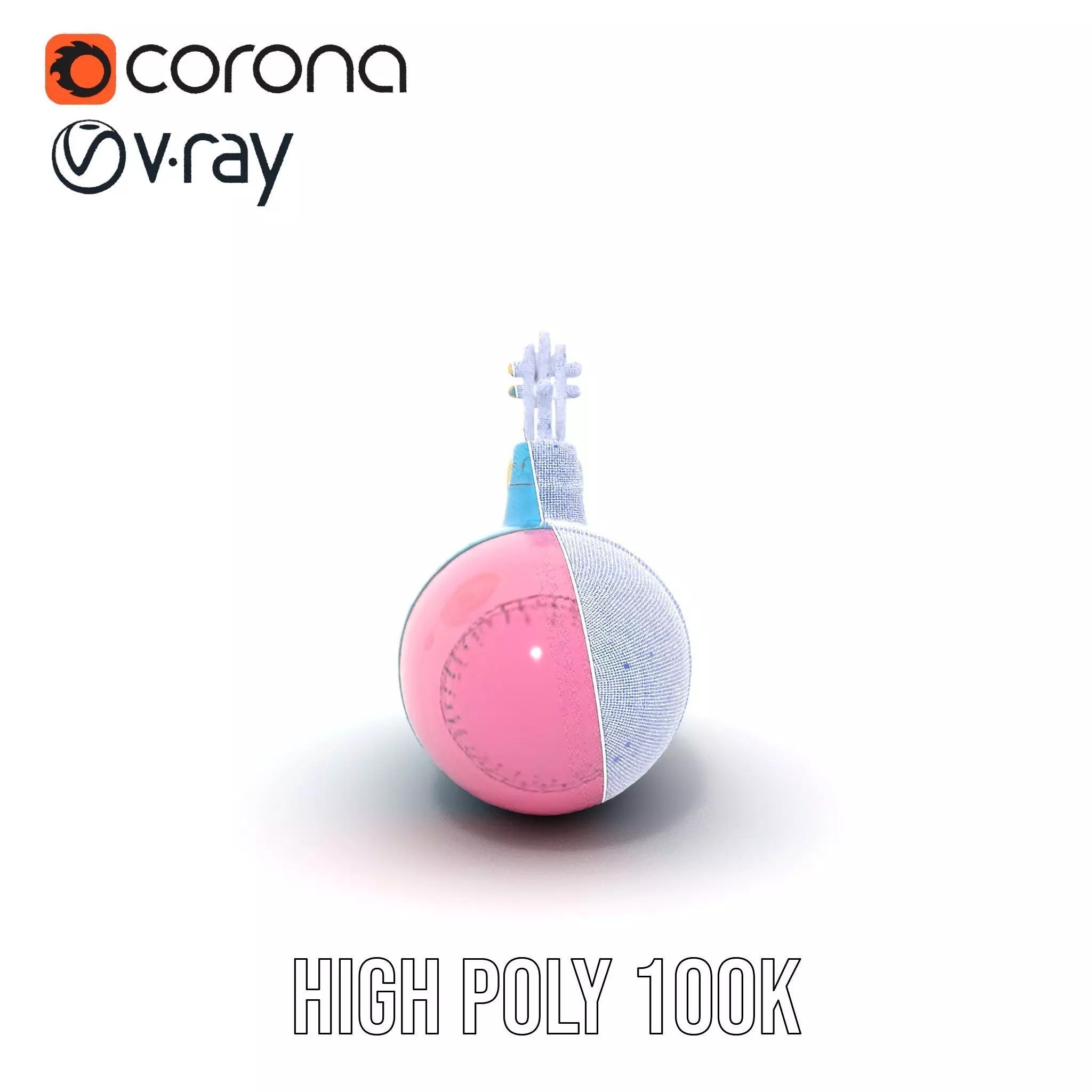 Cartoon Submarine model pack Low-poly 3D model_34