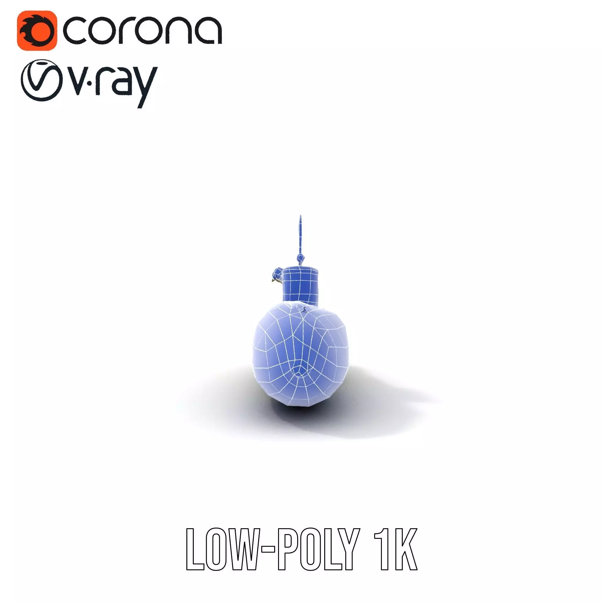 Mossy Submarine model pack Low-poly 3D model_27