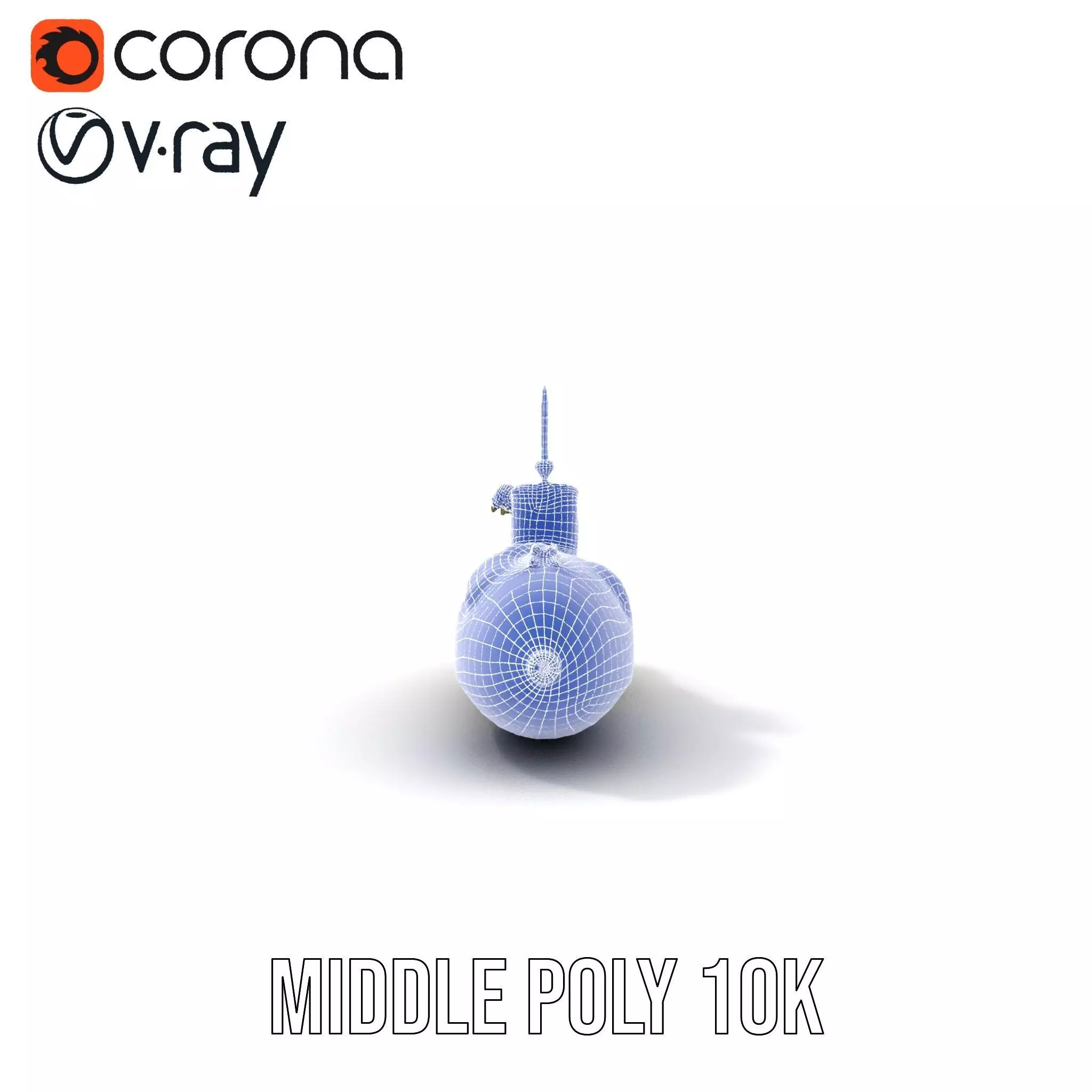 Mossy Submarine model pack Low-poly 3D model_29