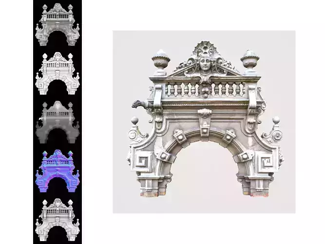 Luxurious Door Decoration