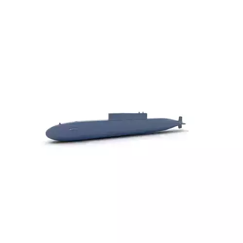 Stealth Black Submarine model pack