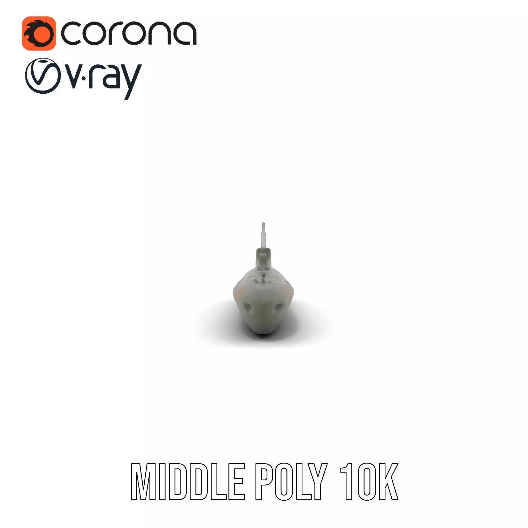 Camouflage Submarine model pack Low-poly 3D model_18