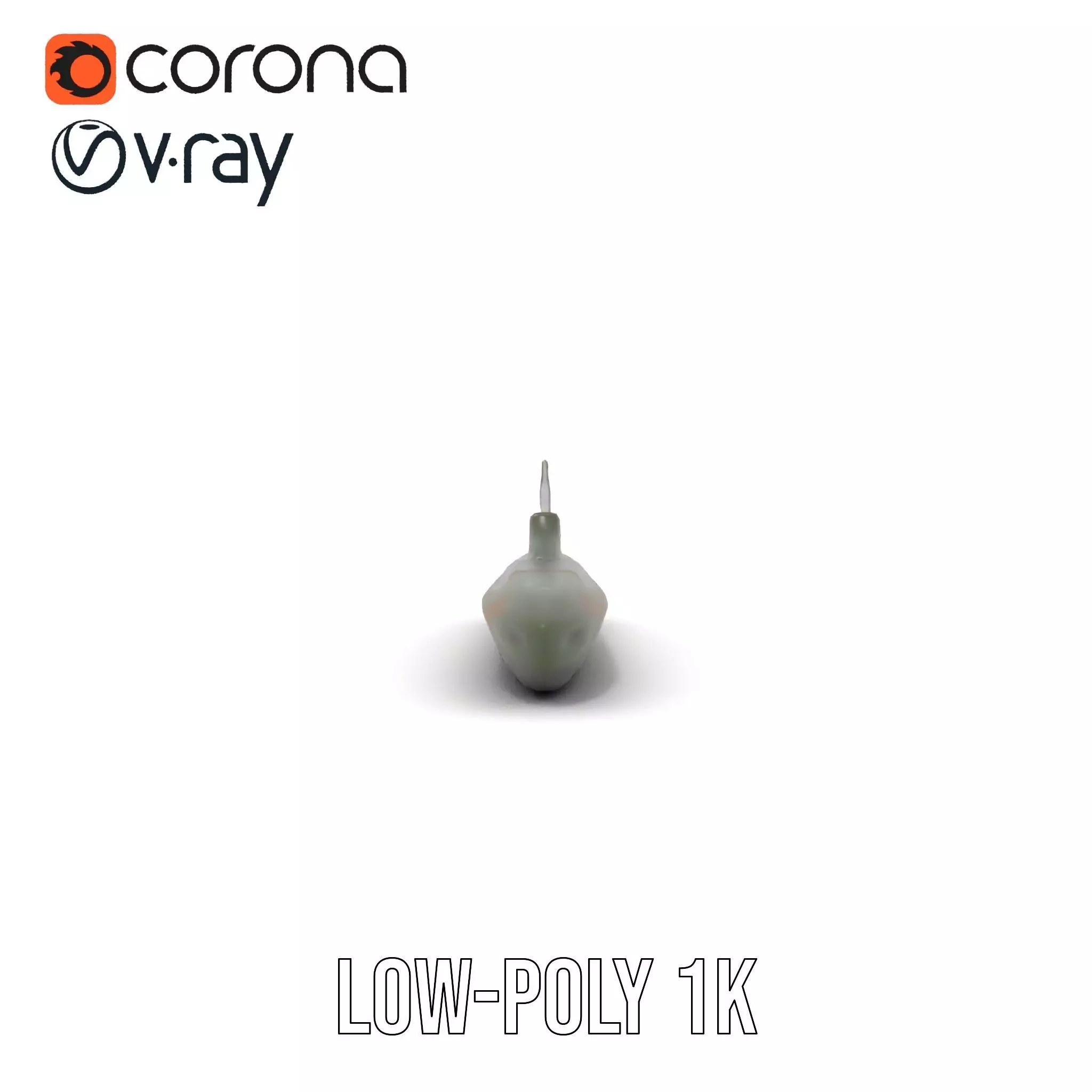 Camouflage Submarine model pack Low-poly 3D model_9