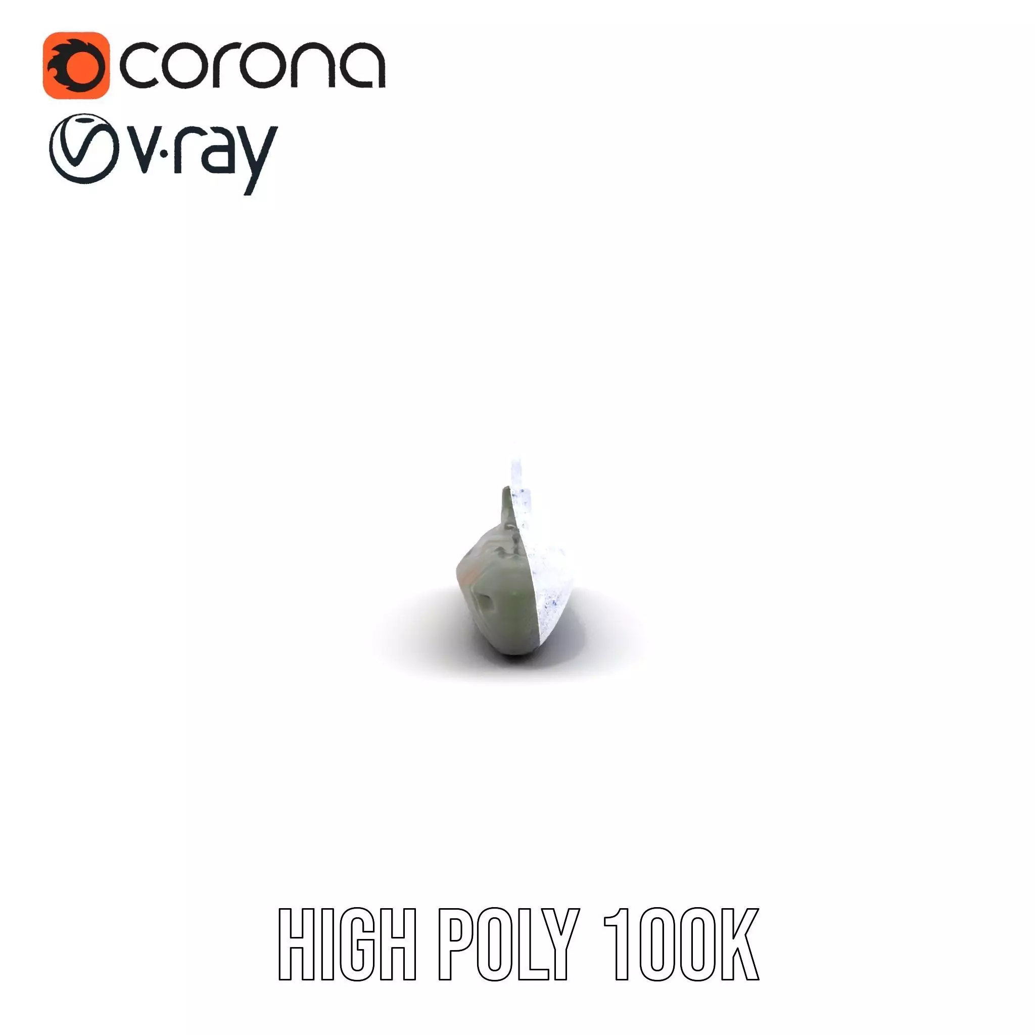 Camouflage Submarine model pack Low-poly 3D model_34