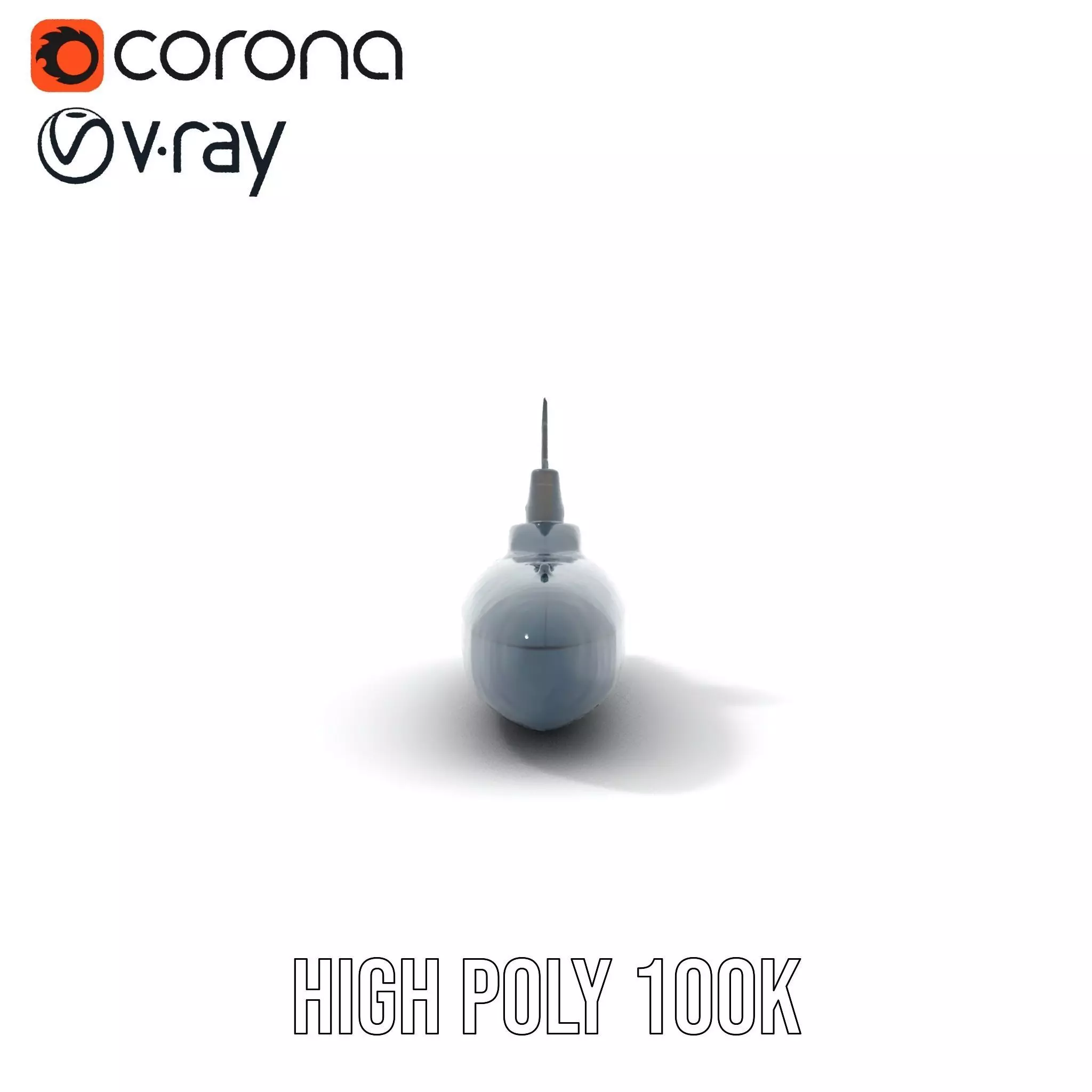 German Submarine Tactical model pack Low-poly 3D model_24