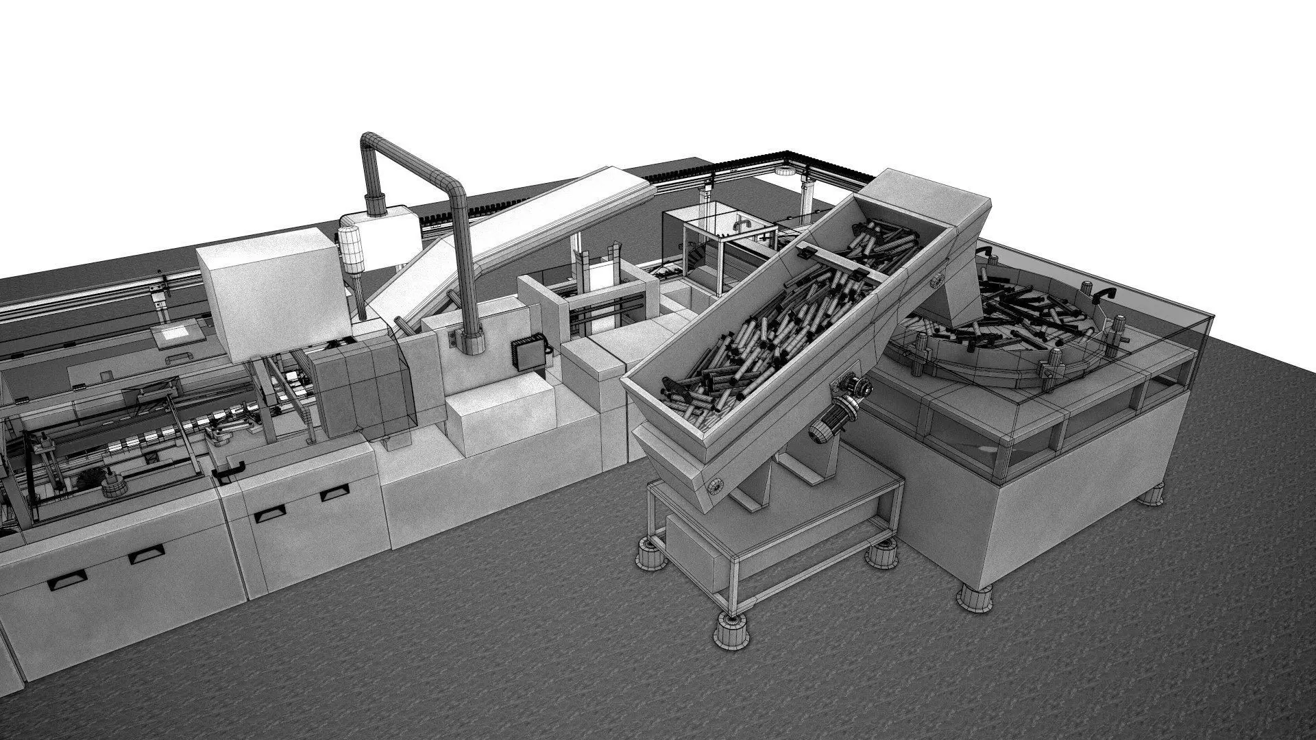 RB Model Filling Line Low-poly 3D model_15