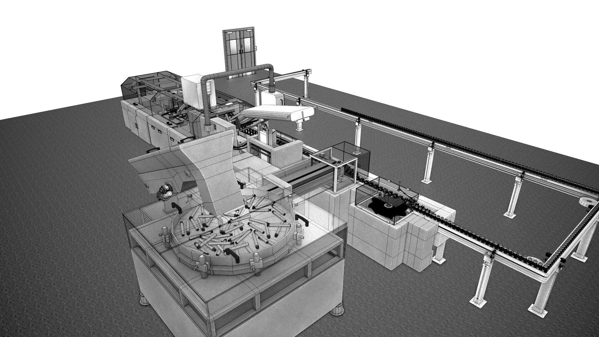 RB Model Filling Line Low-poly 3D model_16