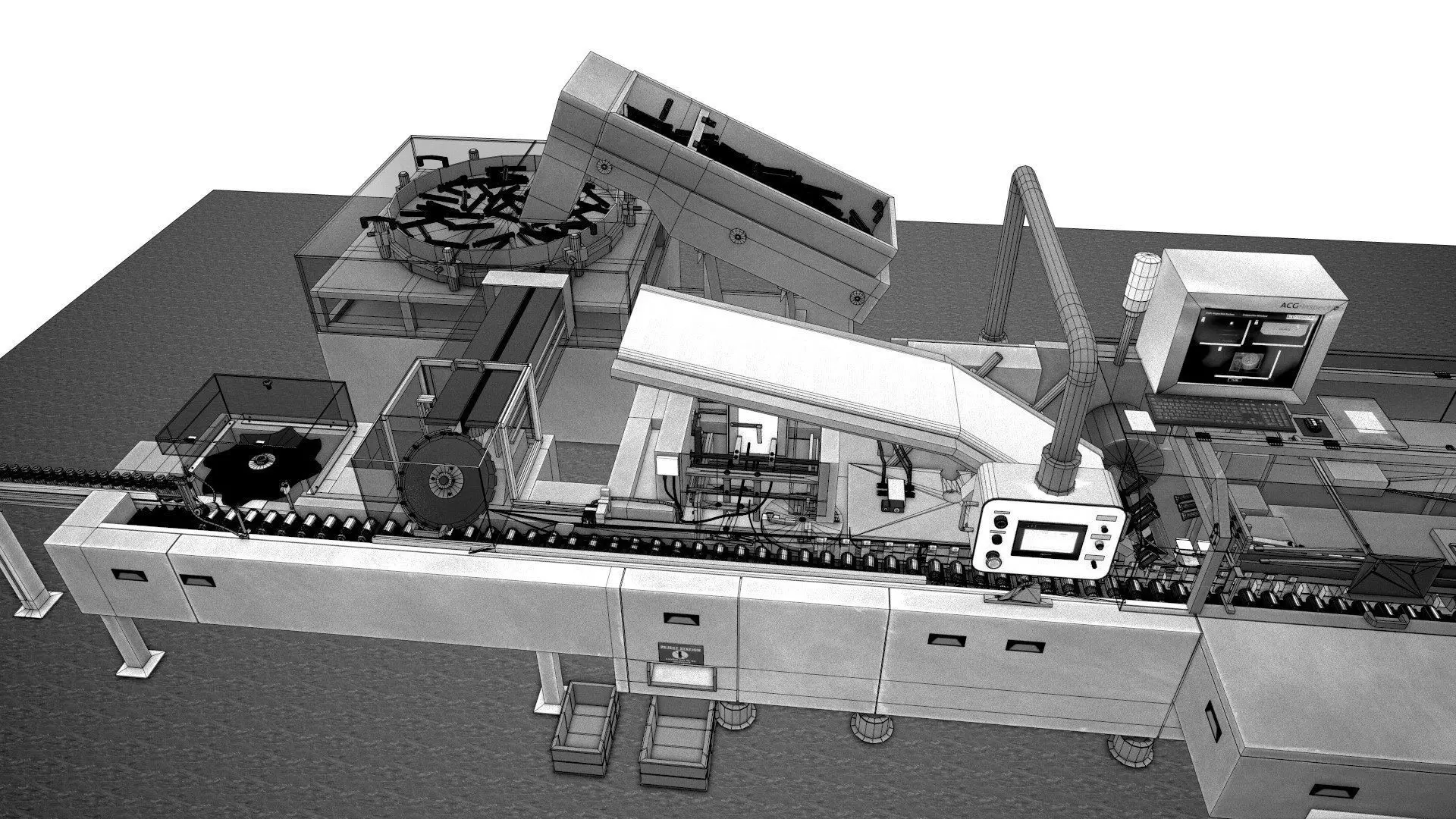 RB Model Filling Line Low-poly 3D model_13