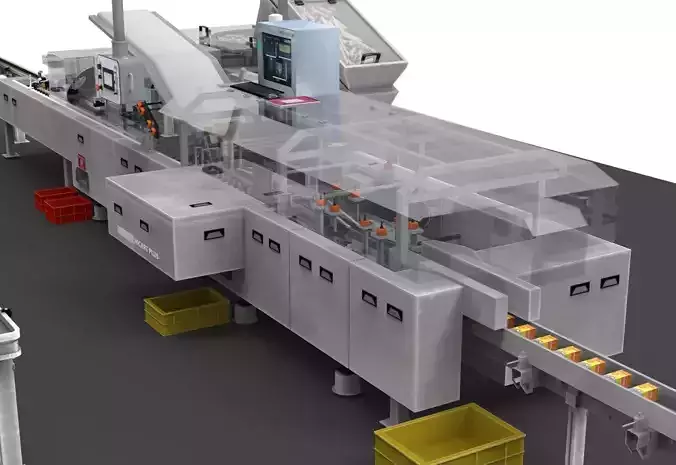 RB Model Filling Line Low-poly 3D model
