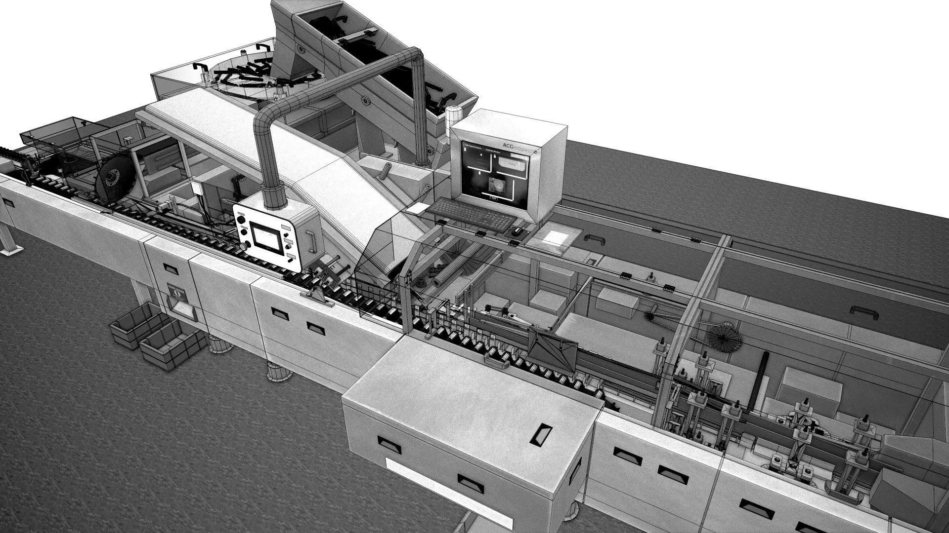 RB Model Filling Line Low-poly 3D model_14