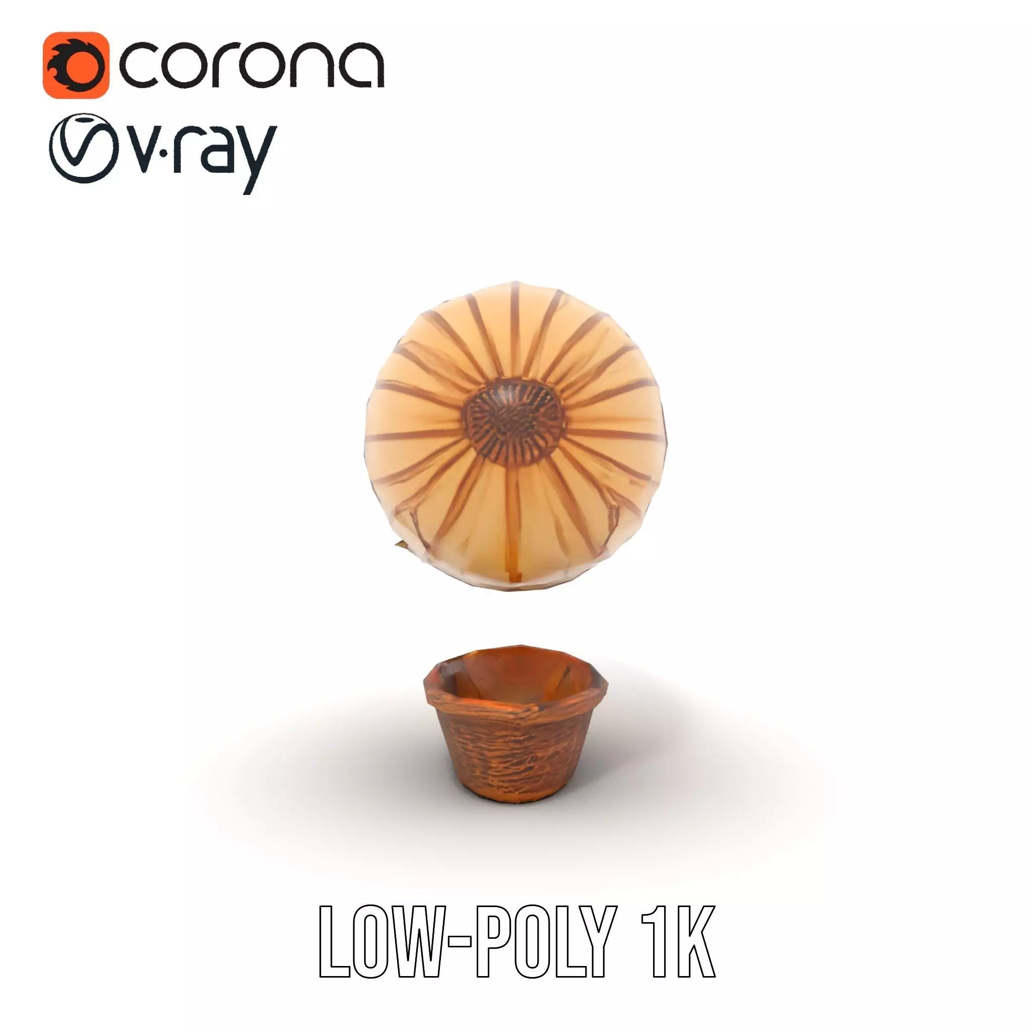 Vintage Zeppelin Balloon model pack Low-poly 3D model_21