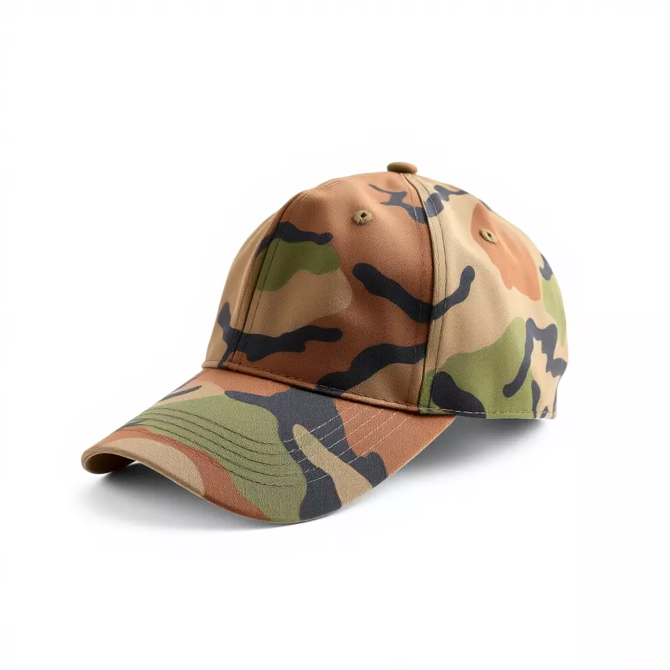 Camouflage Baseball Cap model pack Low-poly 3D model_2