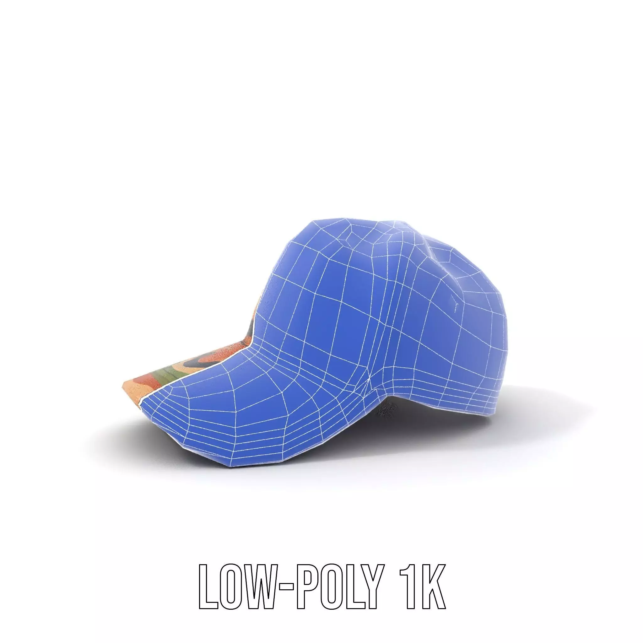 Camouflage Baseball Cap model pack Low-poly 3D model_14