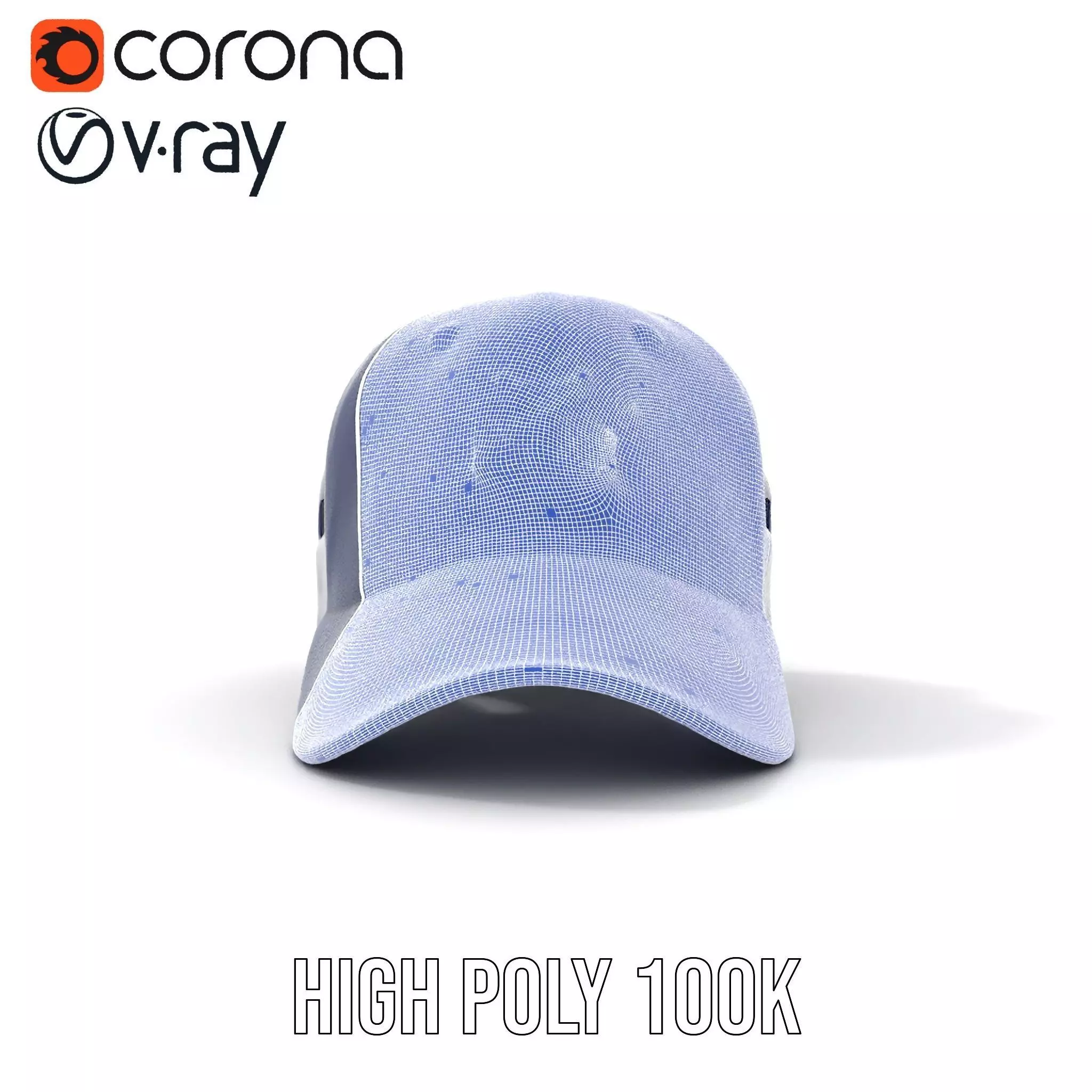 Nautical Anchor Cap model pack Low-poly 3D model_32