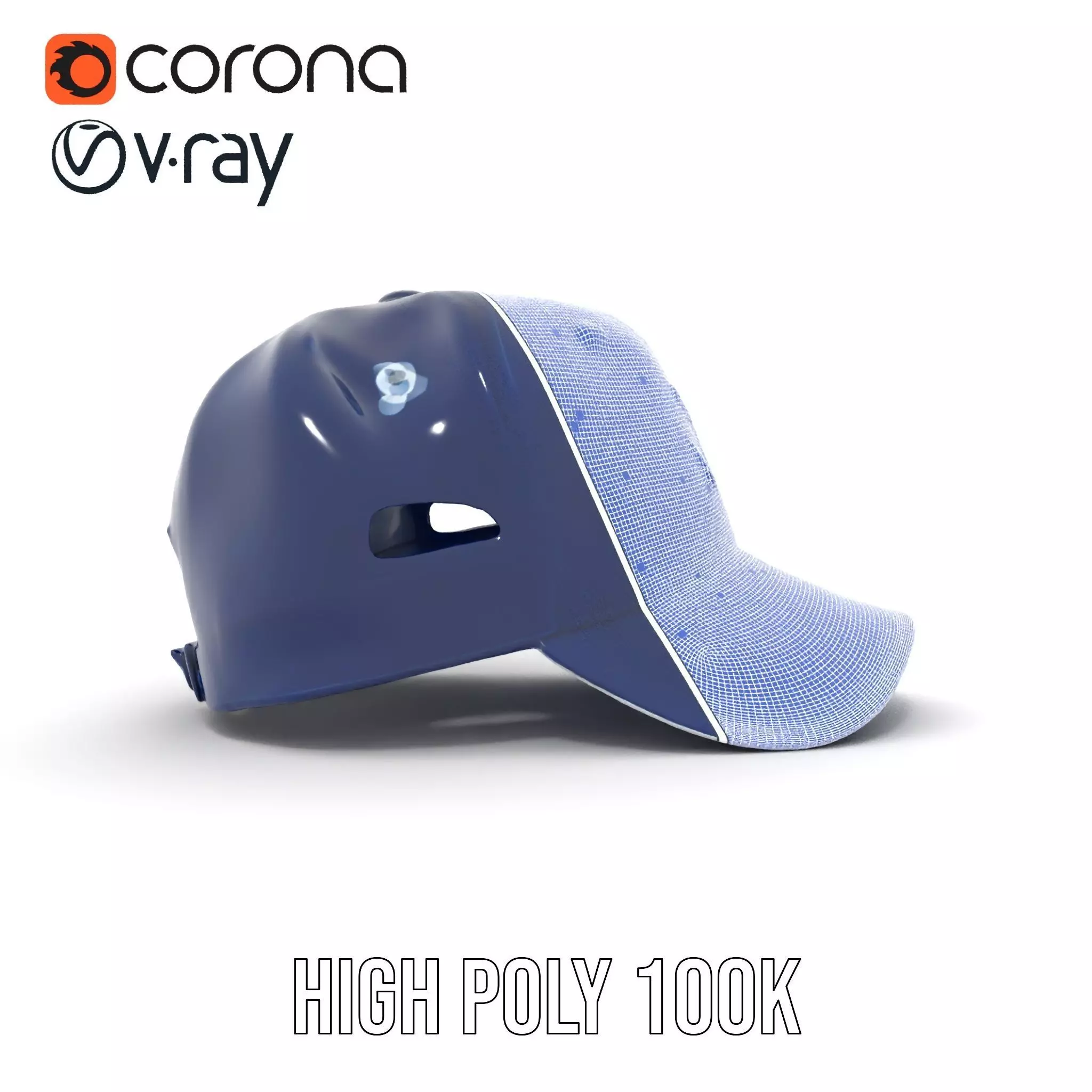 Nautical Anchor Cap model pack Low-poly 3D model_34