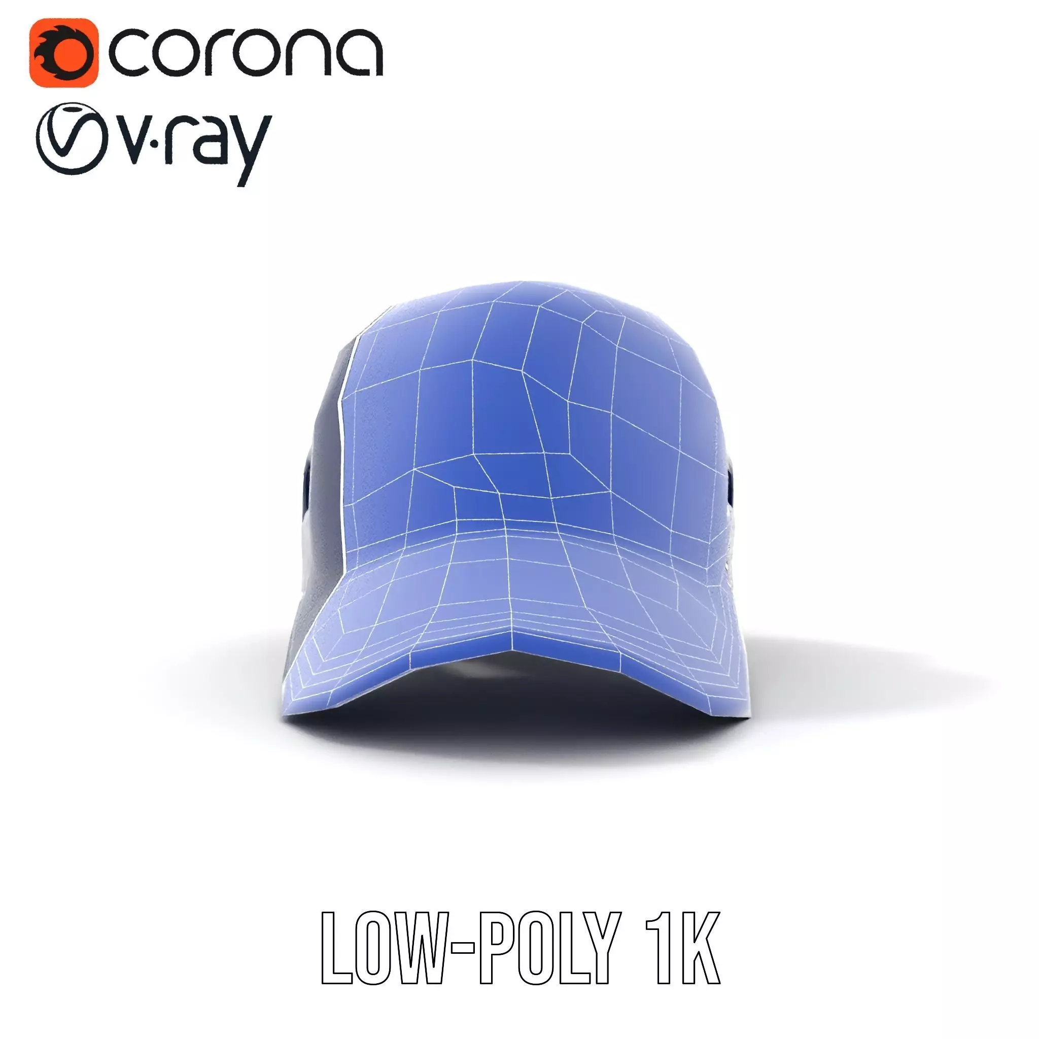 Nautical Anchor Cap model pack Low-poly 3D model_17