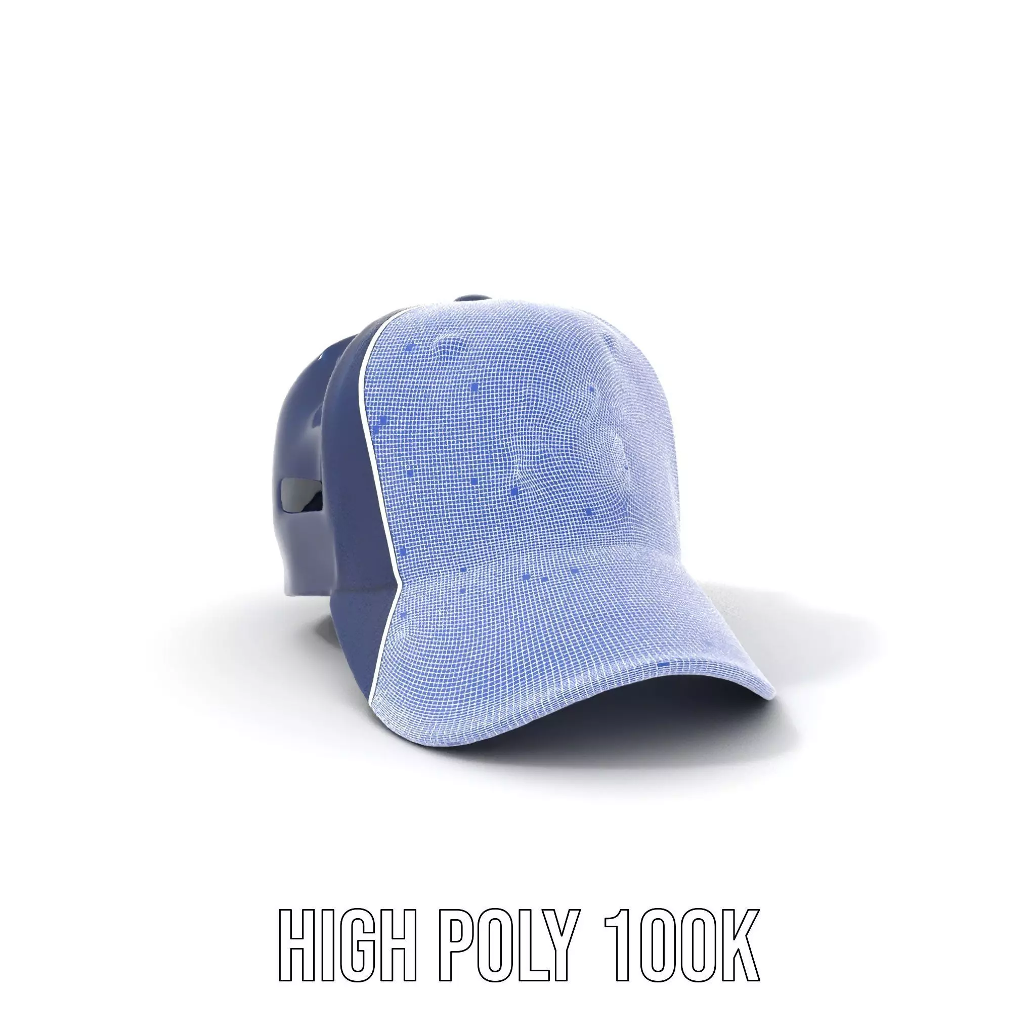 Nautical Anchor Cap model pack Low-poly 3D model_4