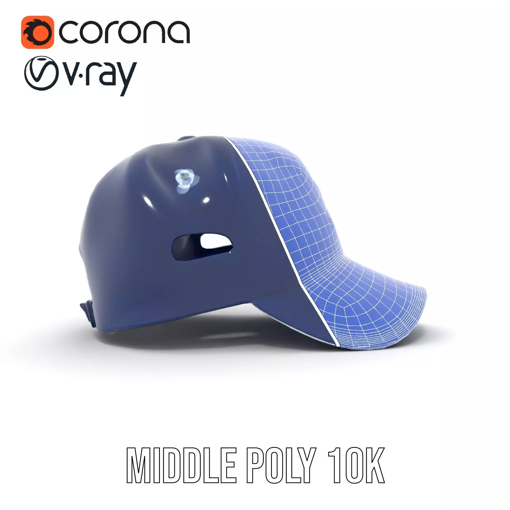 Nautical Anchor Cap model pack Low-poly 3D model_29