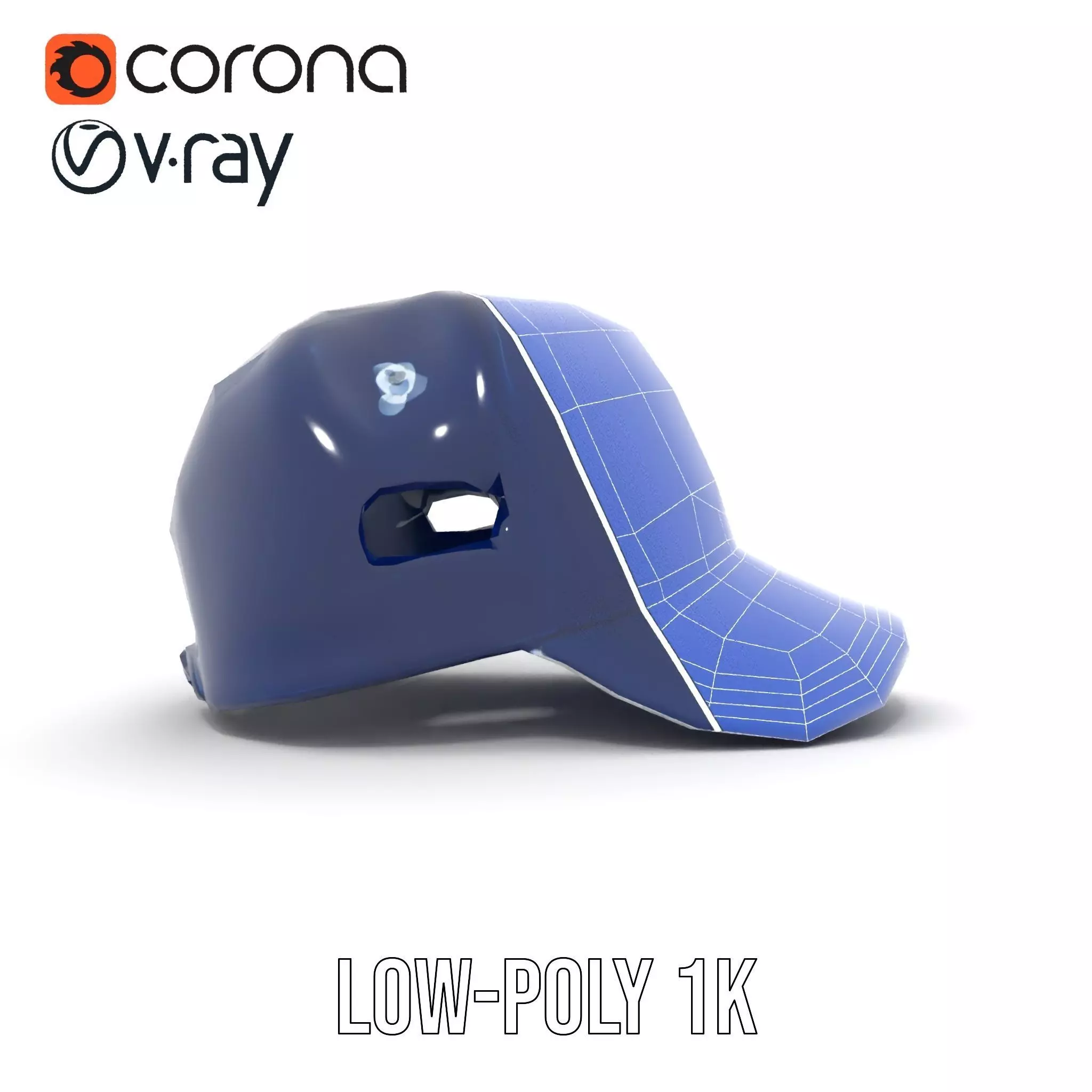 Nautical Anchor Cap model pack Low-poly 3D model_27