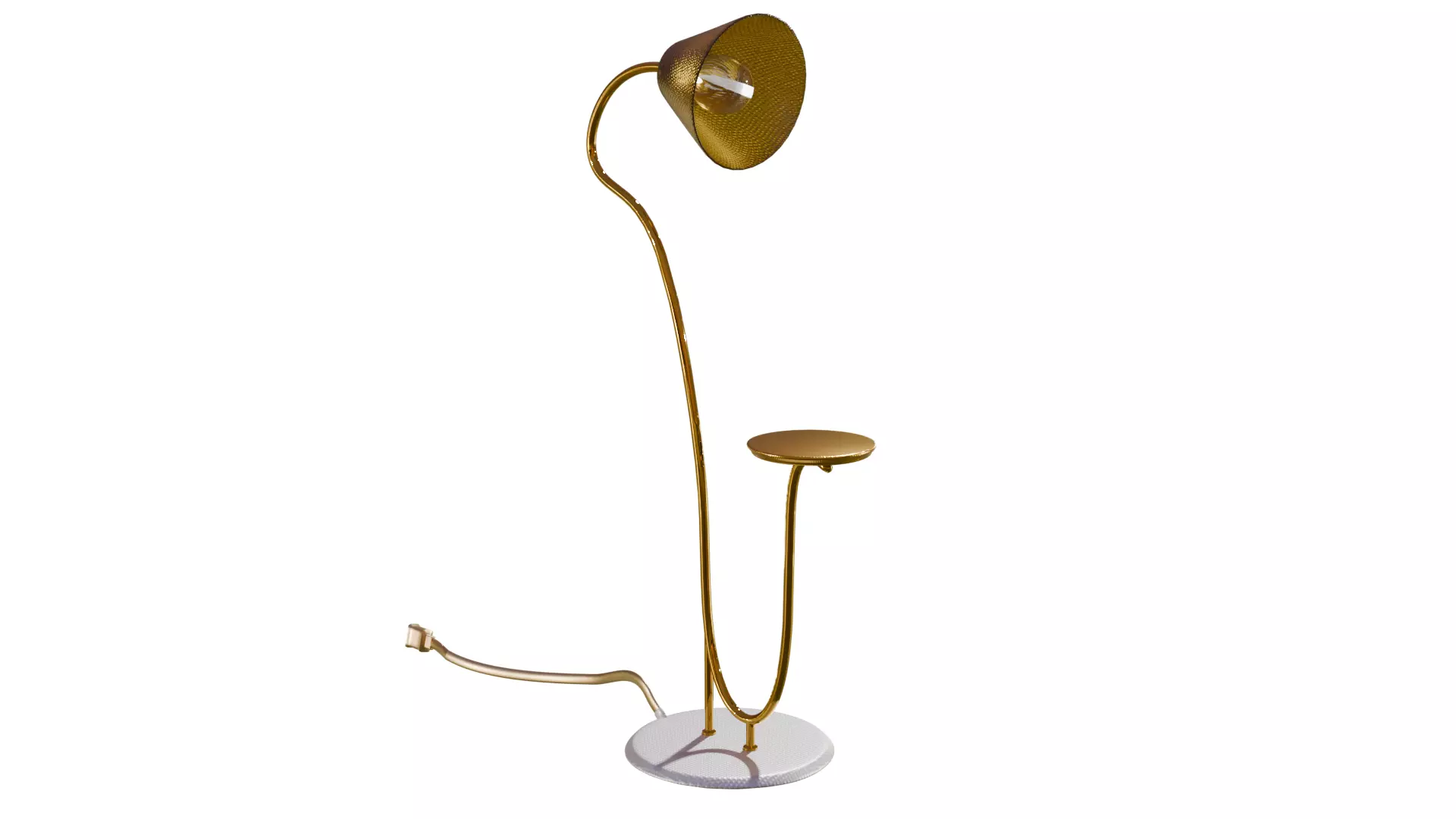 Pack of table lamps-floor lamps Decorative lamps with PBR Low-poly 3D model_13