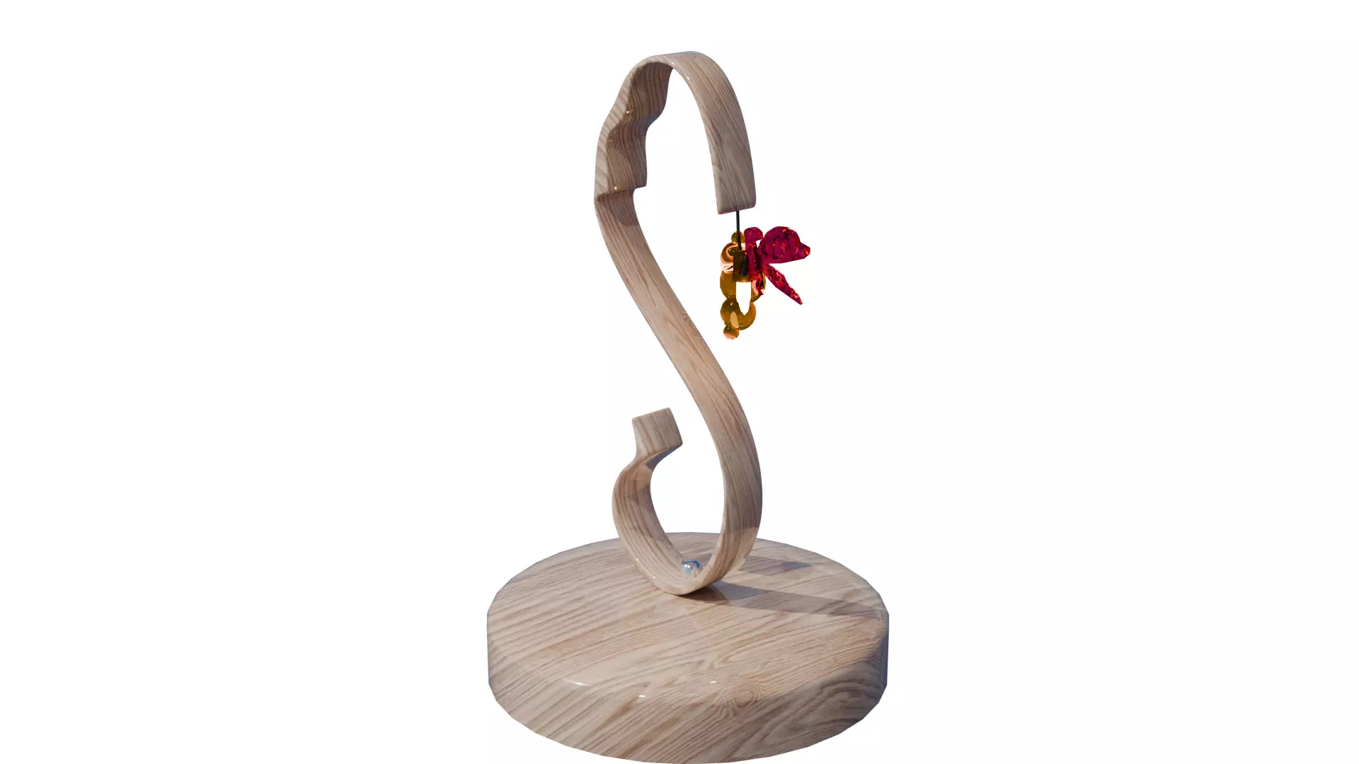 Pack of table lamps-floor lamps Decorative lamps with PBR Low-poly 3D model_8