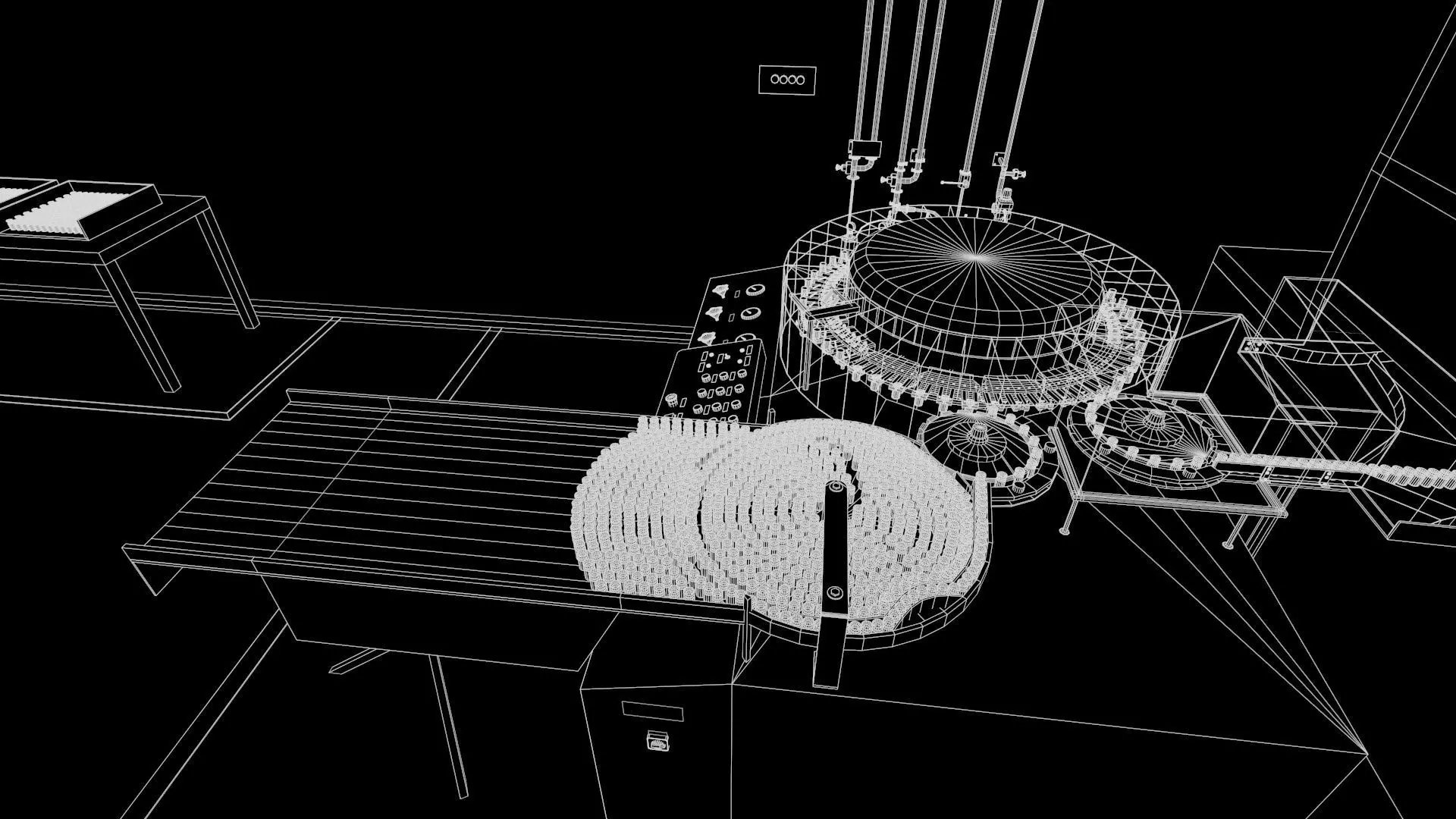 Pharma Sterile Tunnel Low-poly 3D model_18