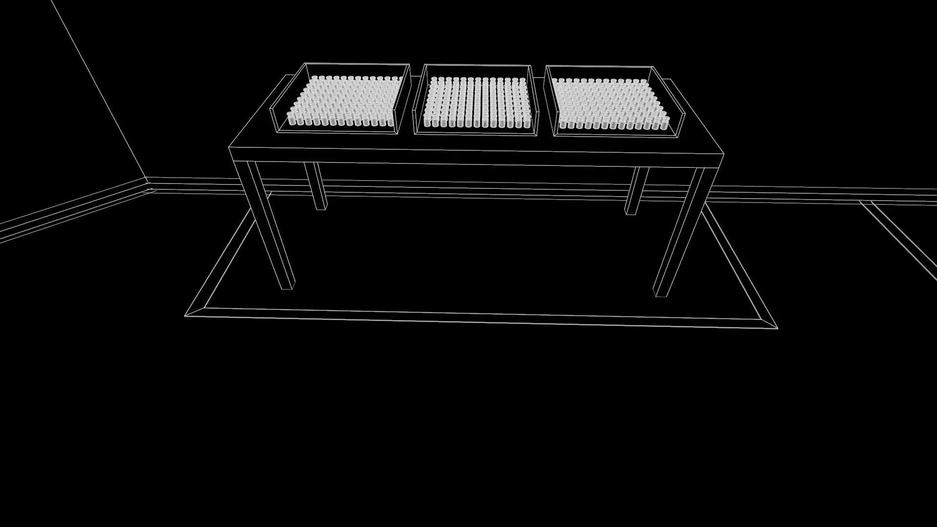 Pharma Sterile Tunnel Low-poly 3D model_16
