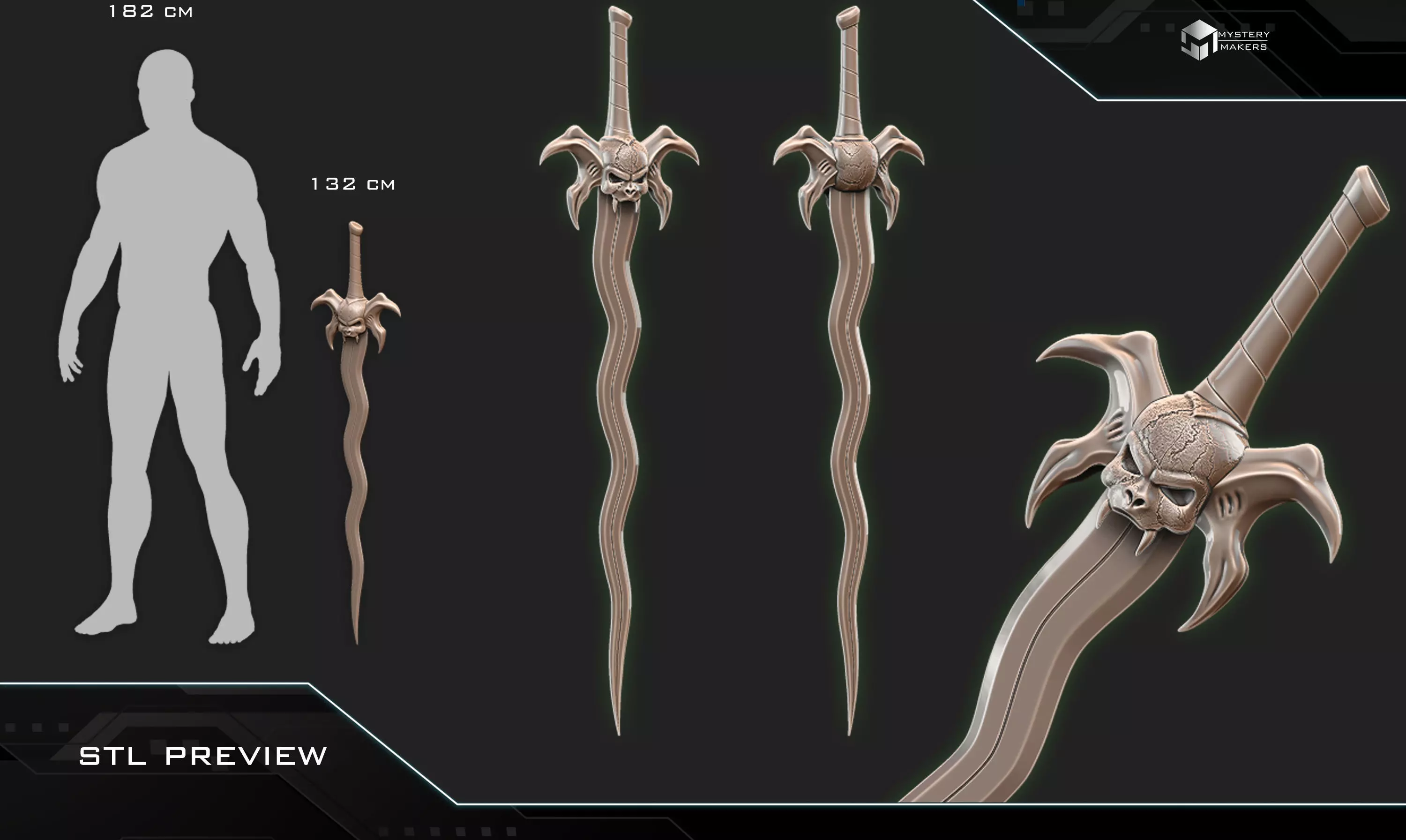 Soul Reaver 3D print model_1