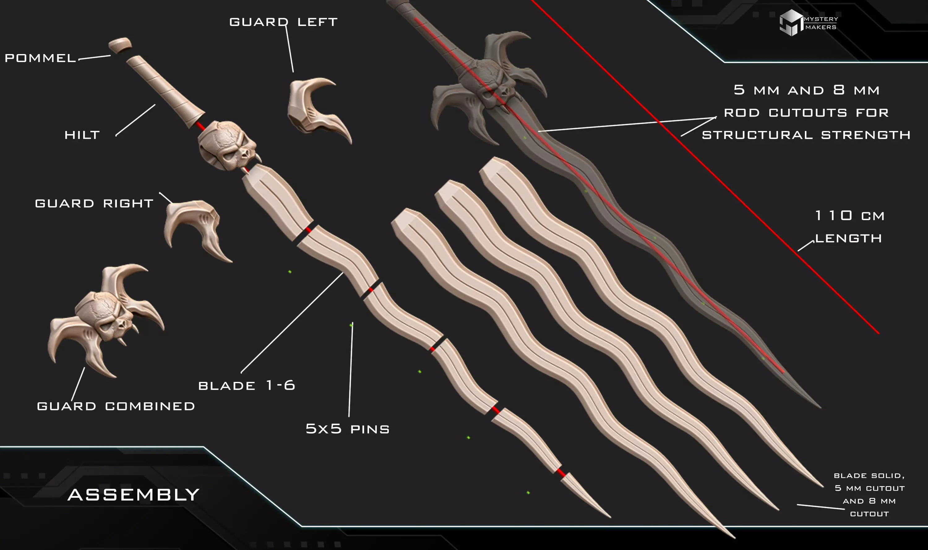 Soul Reaver 3D print model_2