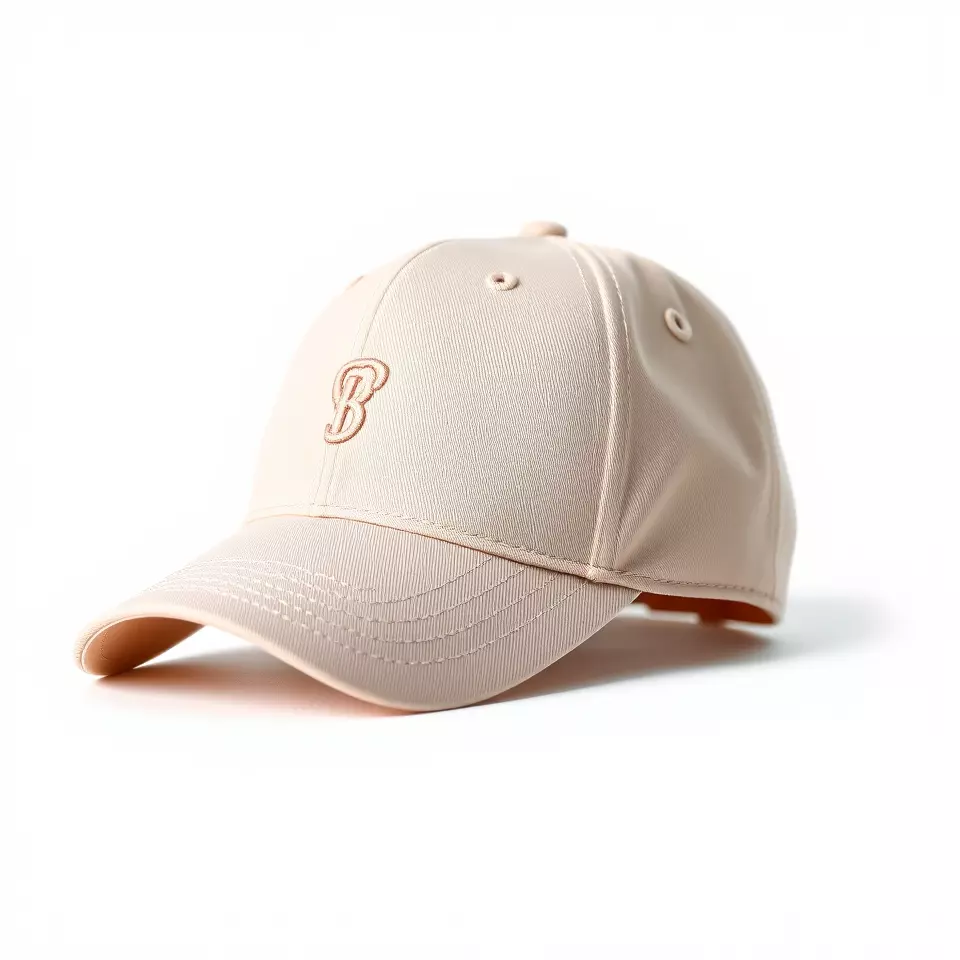 Stylish Beige Cap model pack Low-poly 3D model_2