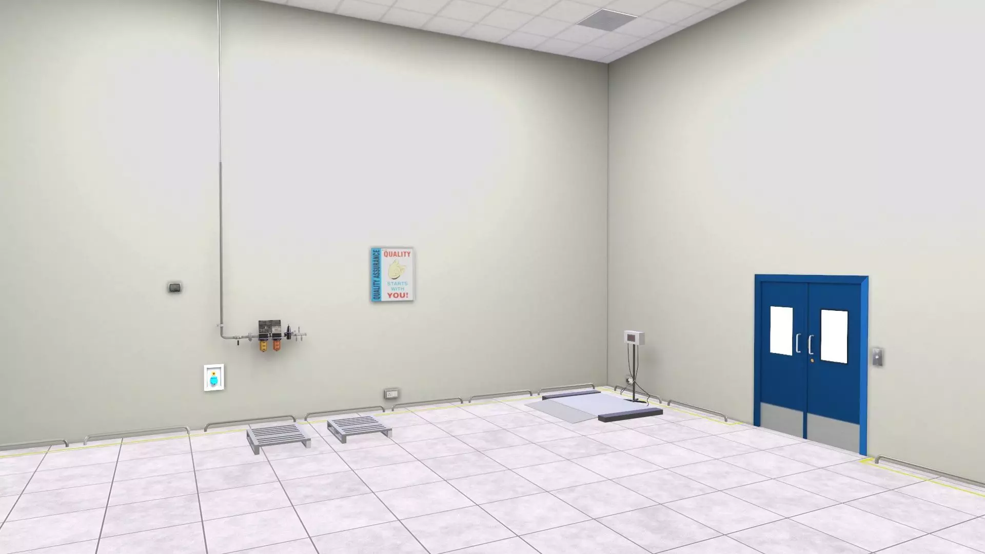 Pharma Vibro Shifter Low-poly 3D model_8