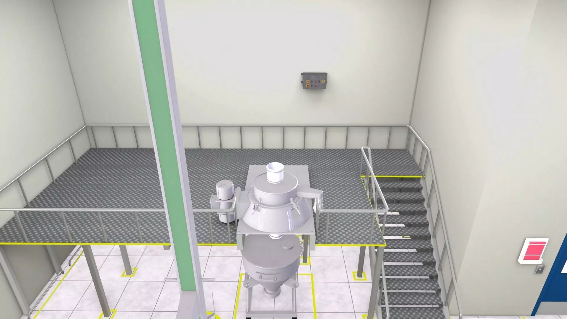 Pharma Vibro Shifter Low-poly 3D model_6