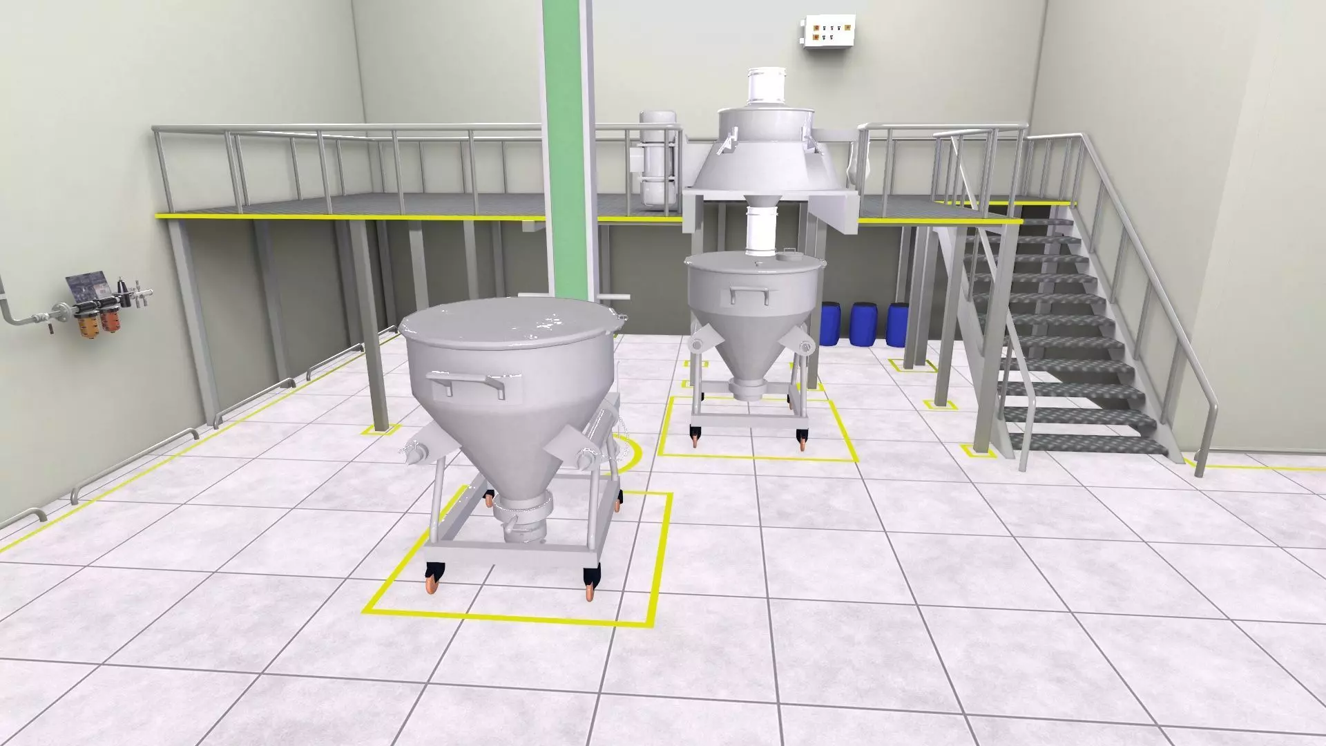 Pharma Vibro Shifter Low-poly 3D model_2