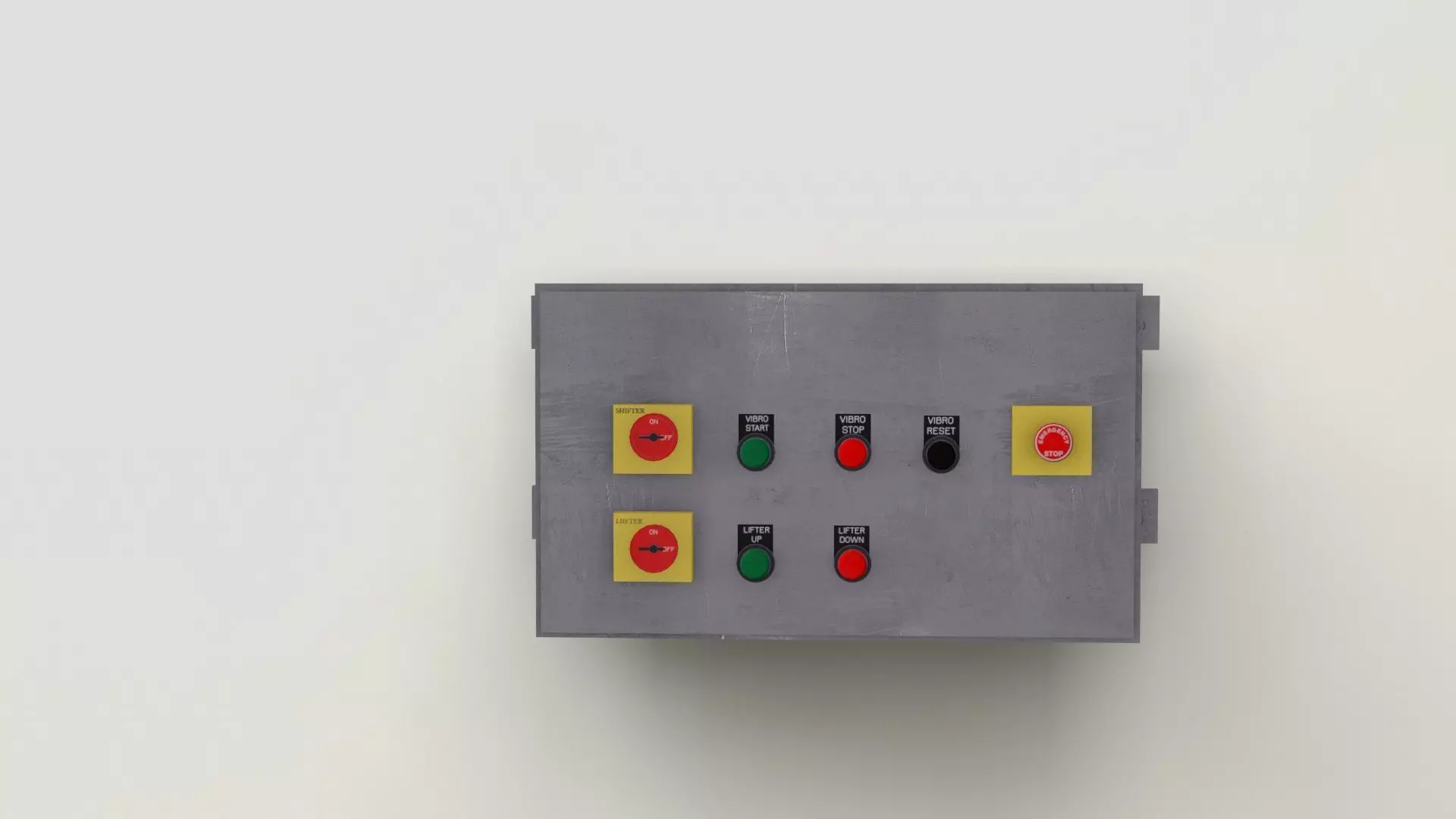 Pharma Vibro Shifter Low-poly 3D model_5