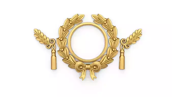 carved classic decorative ornament cnc 3d printing stl 59