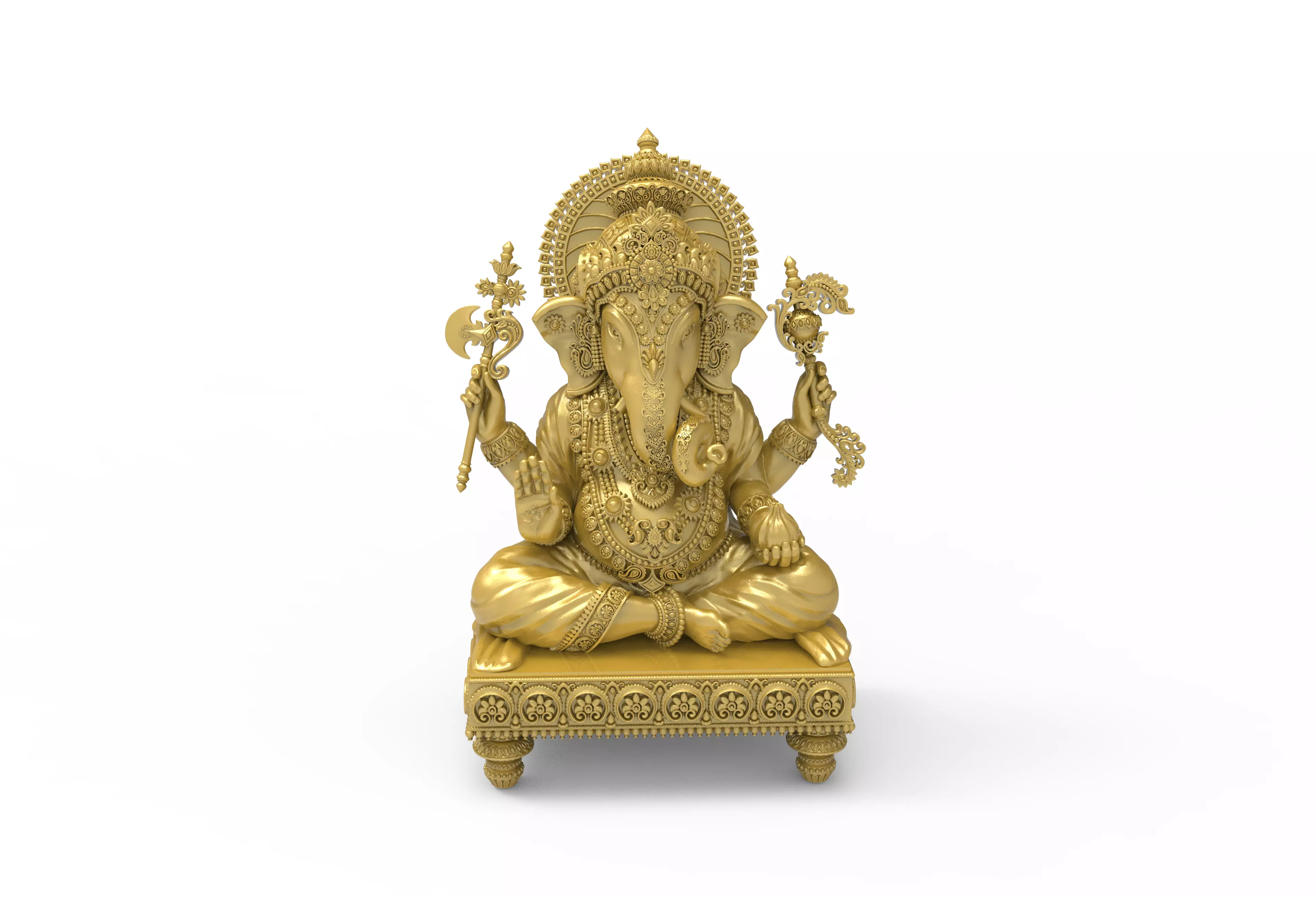 Dabalu ganesh 3D print model_0