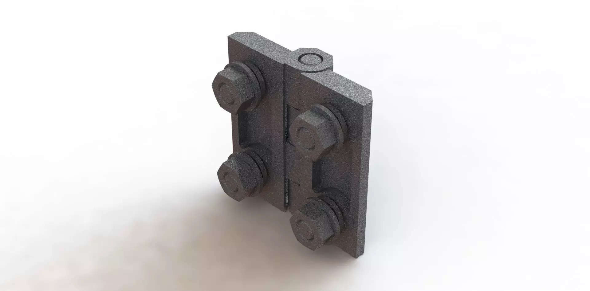 Dobradica Zamak Tasco 91473 Hinge 3D model