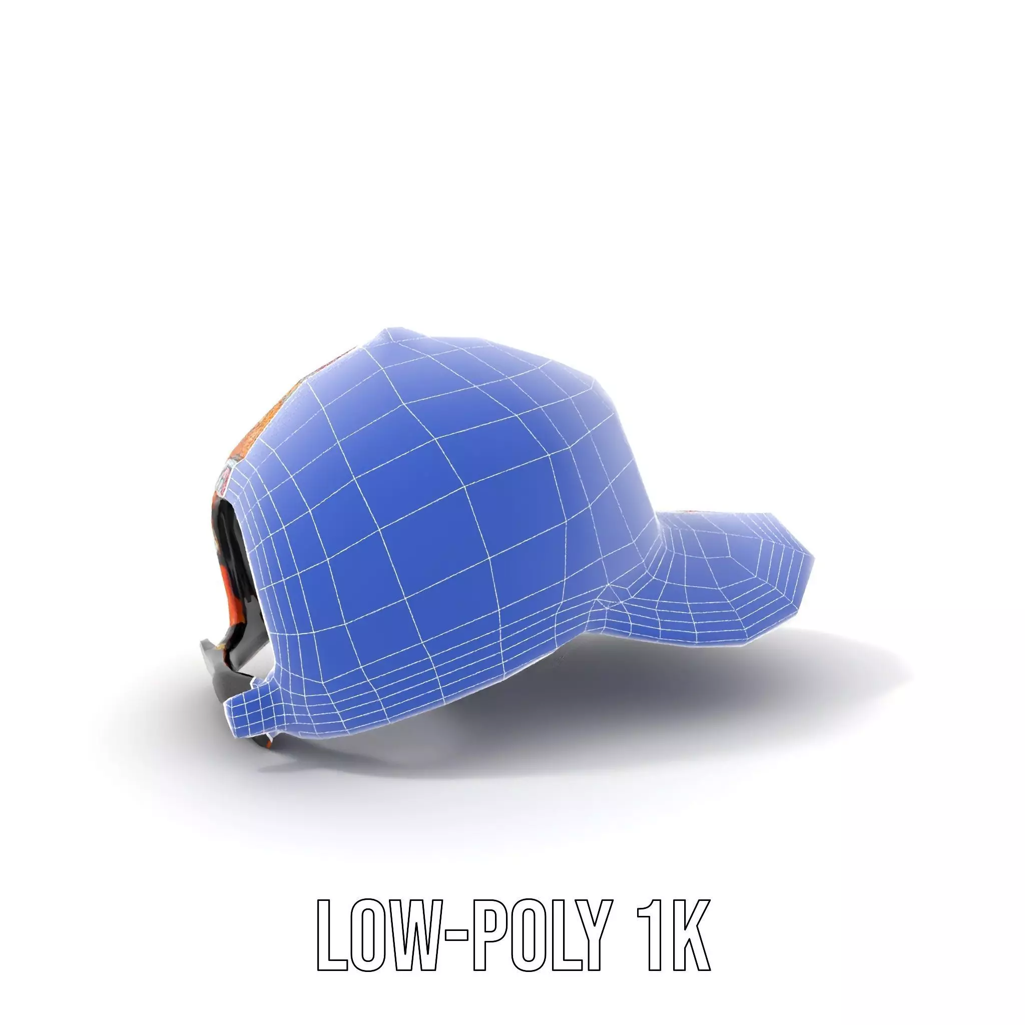 Vivid Graffiti Cap model pack Low-poly 3D model_21